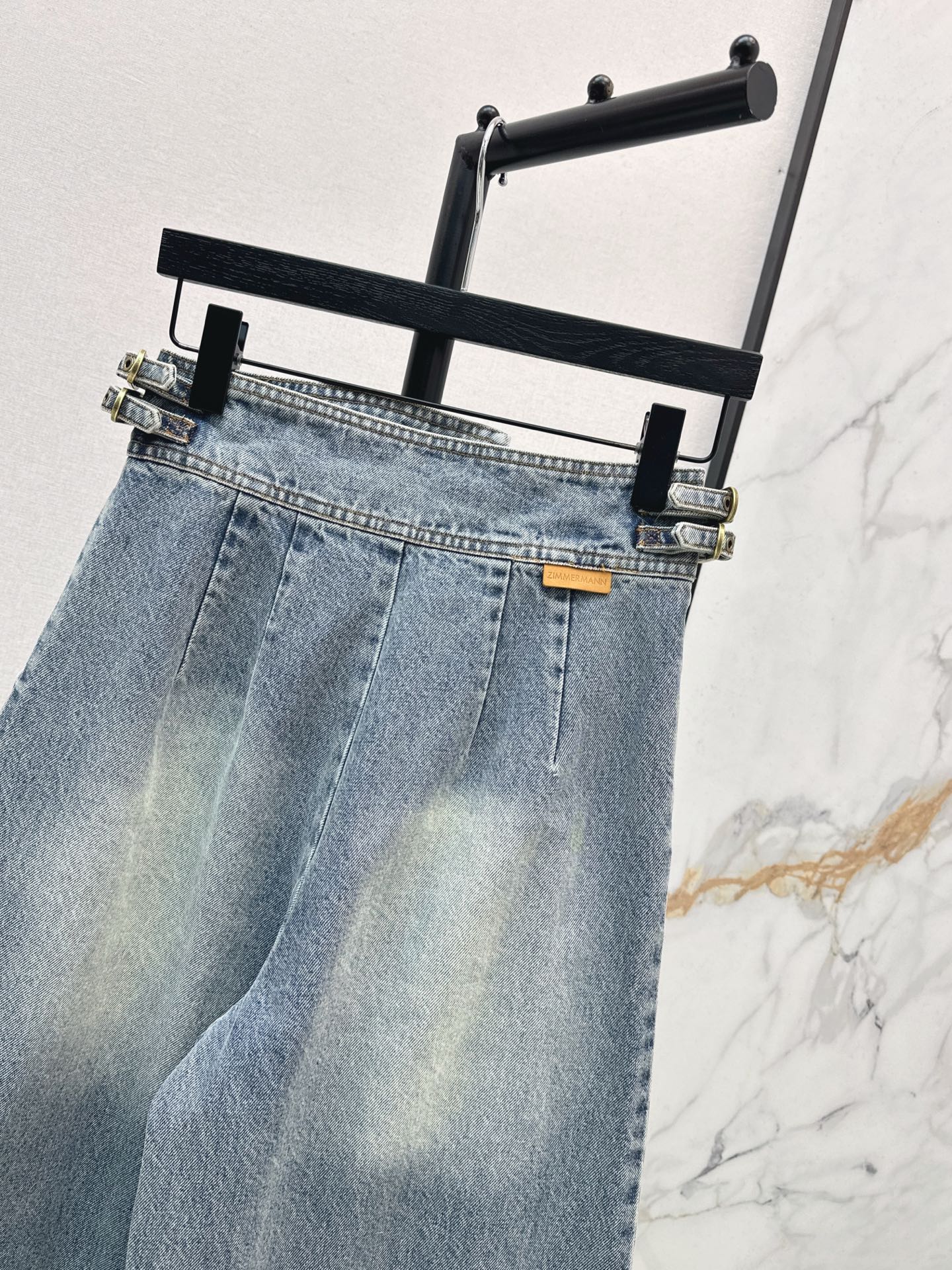 Zimm 26ss wide-leg jeans