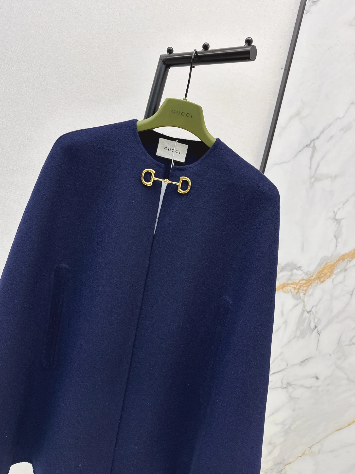 Gucc 25fw wool cape coats