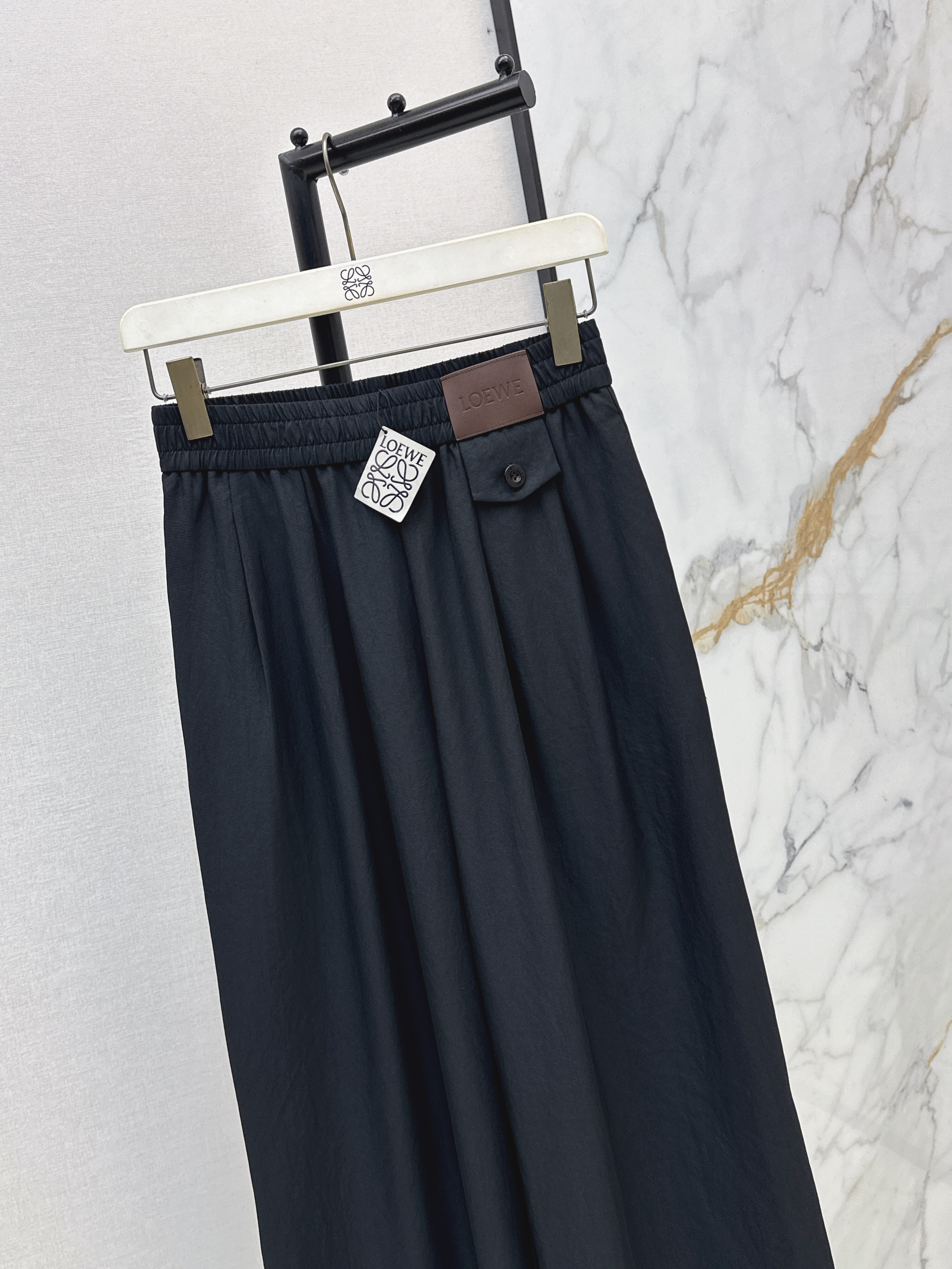 Loe 26ss straight-leg pants
