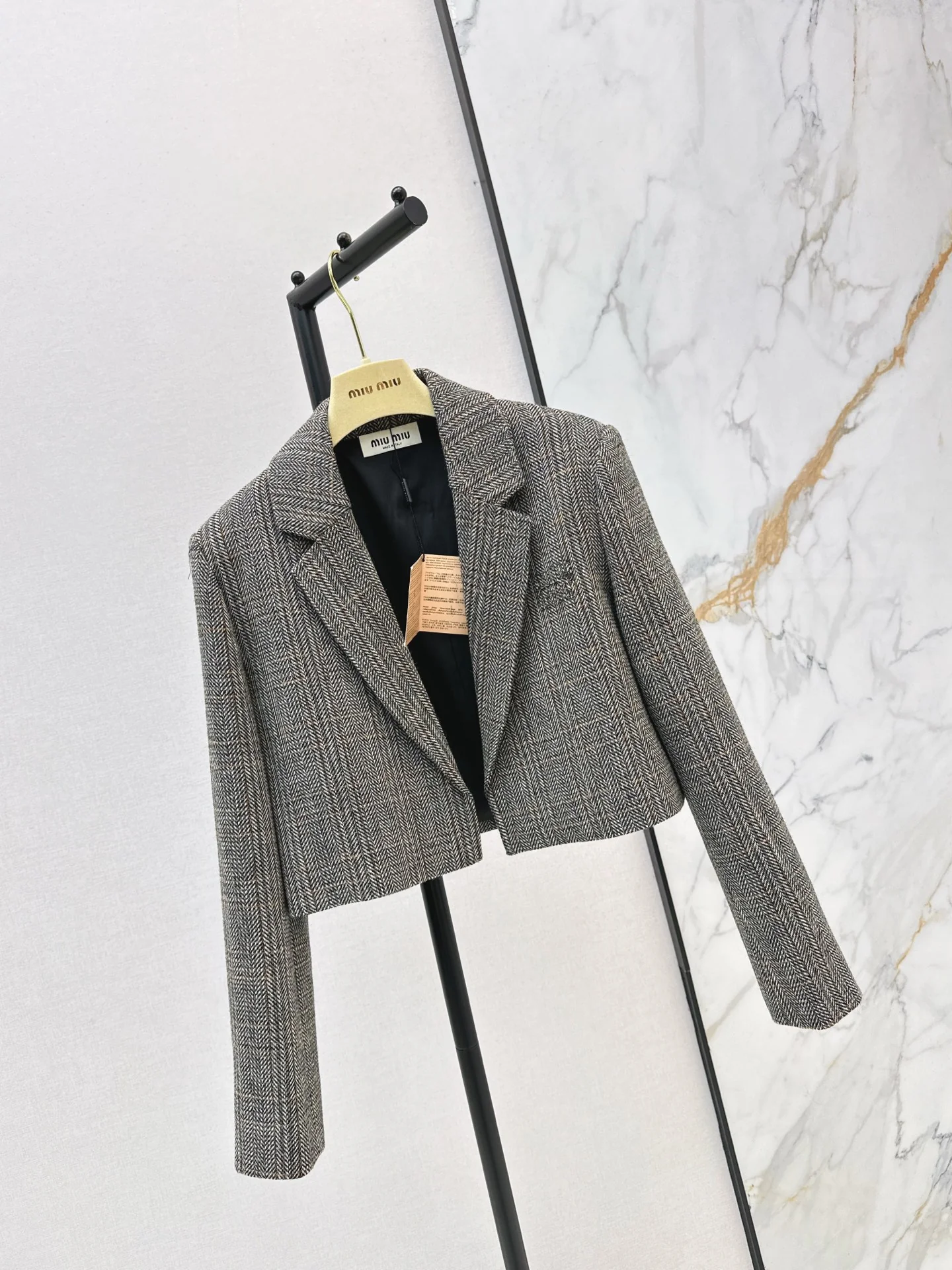 Miu 26ss wool blazer jacket