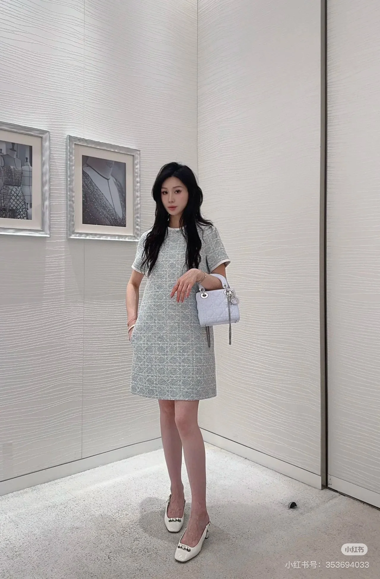 CD 25fw miss D dress