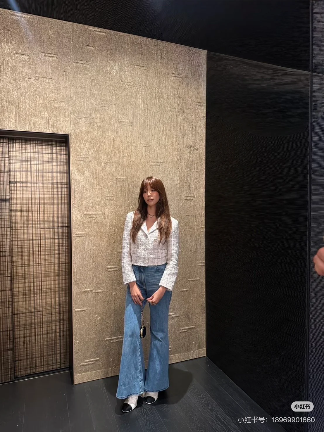 Chan 26ss tweed jacket