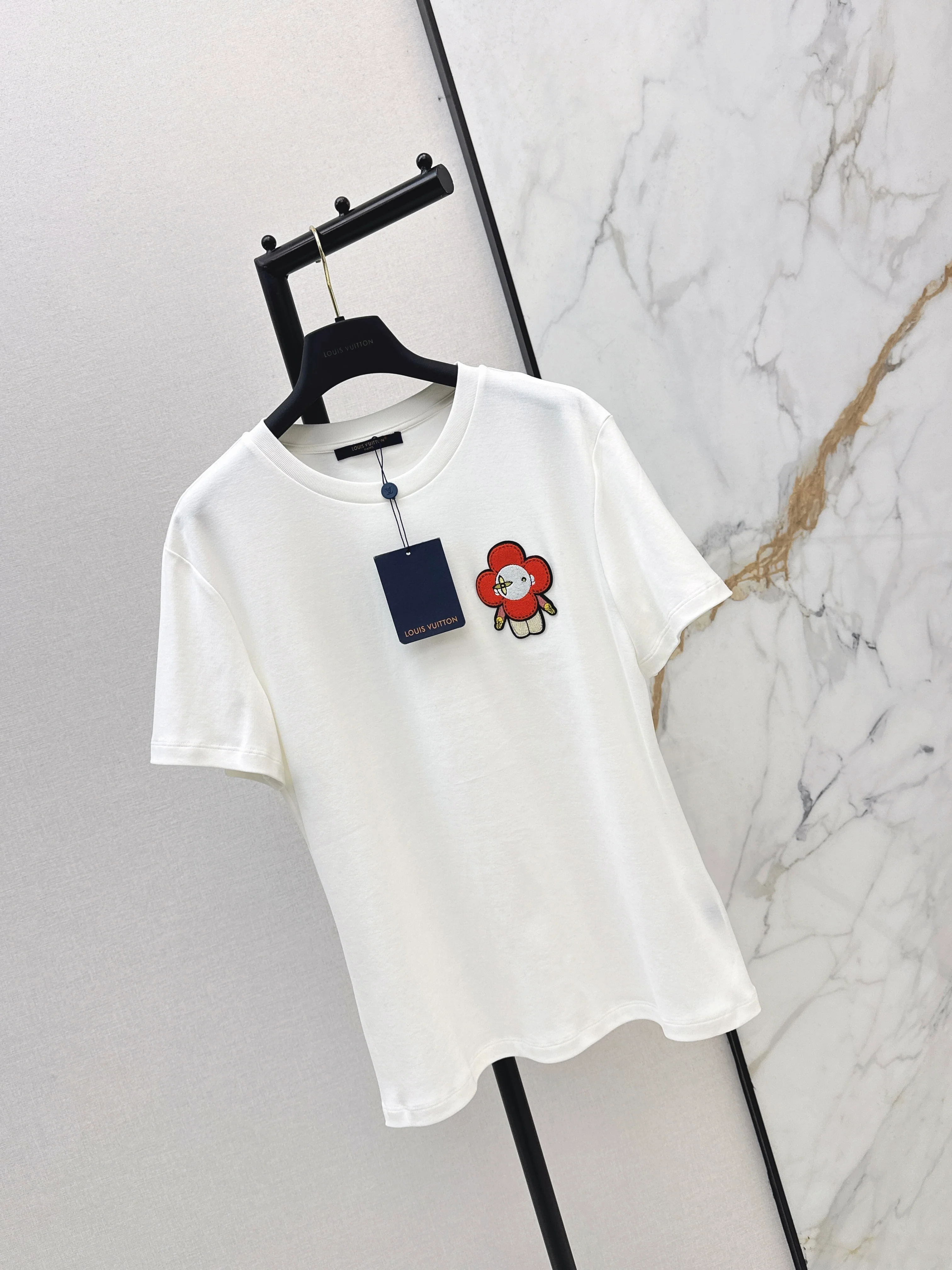 Louis 26ss embroidery t-shirts