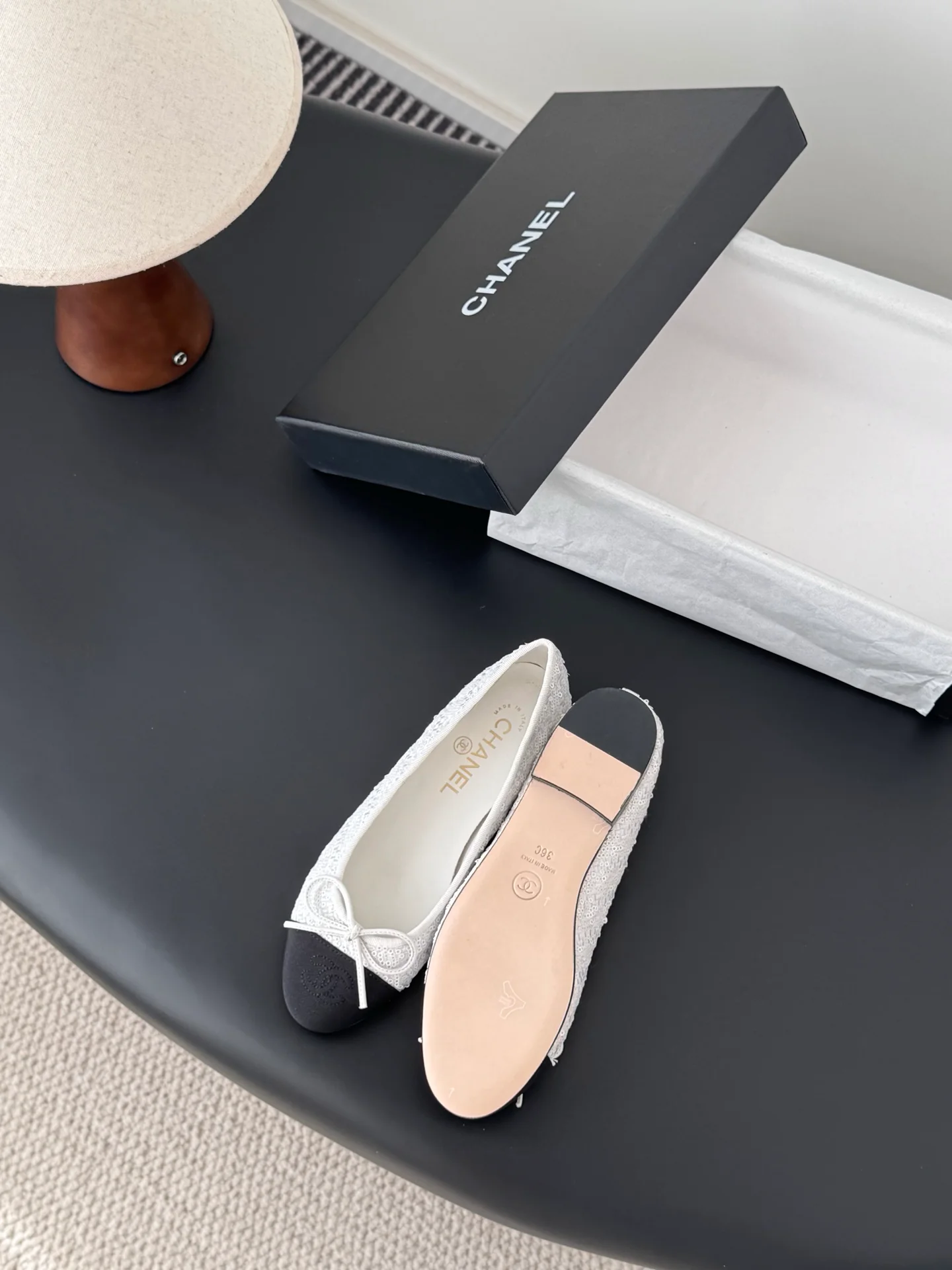 Chan 26ss ballerina shoes