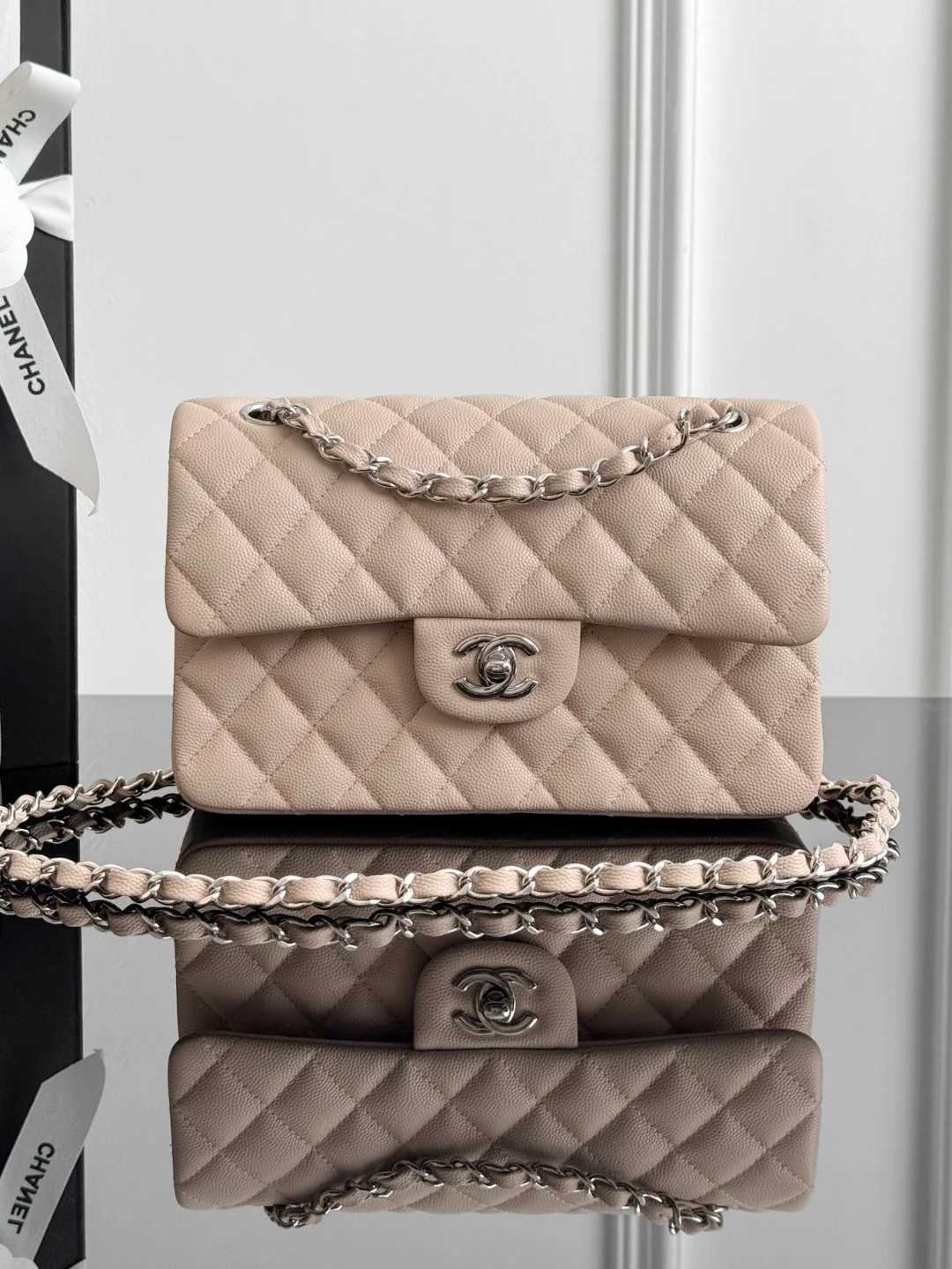 Chan cf23 chain shoulder bag