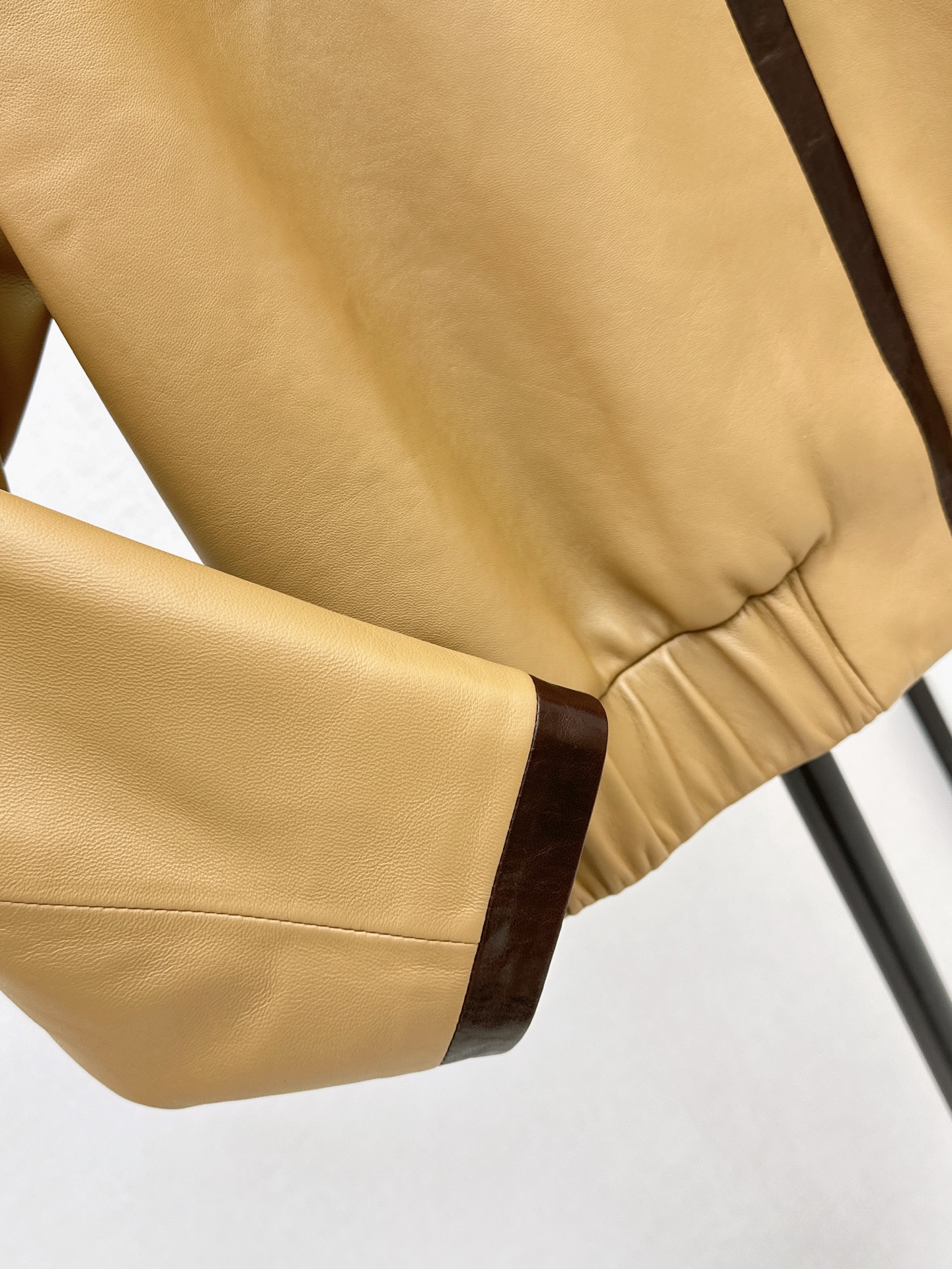Chan 26ss leather jacket