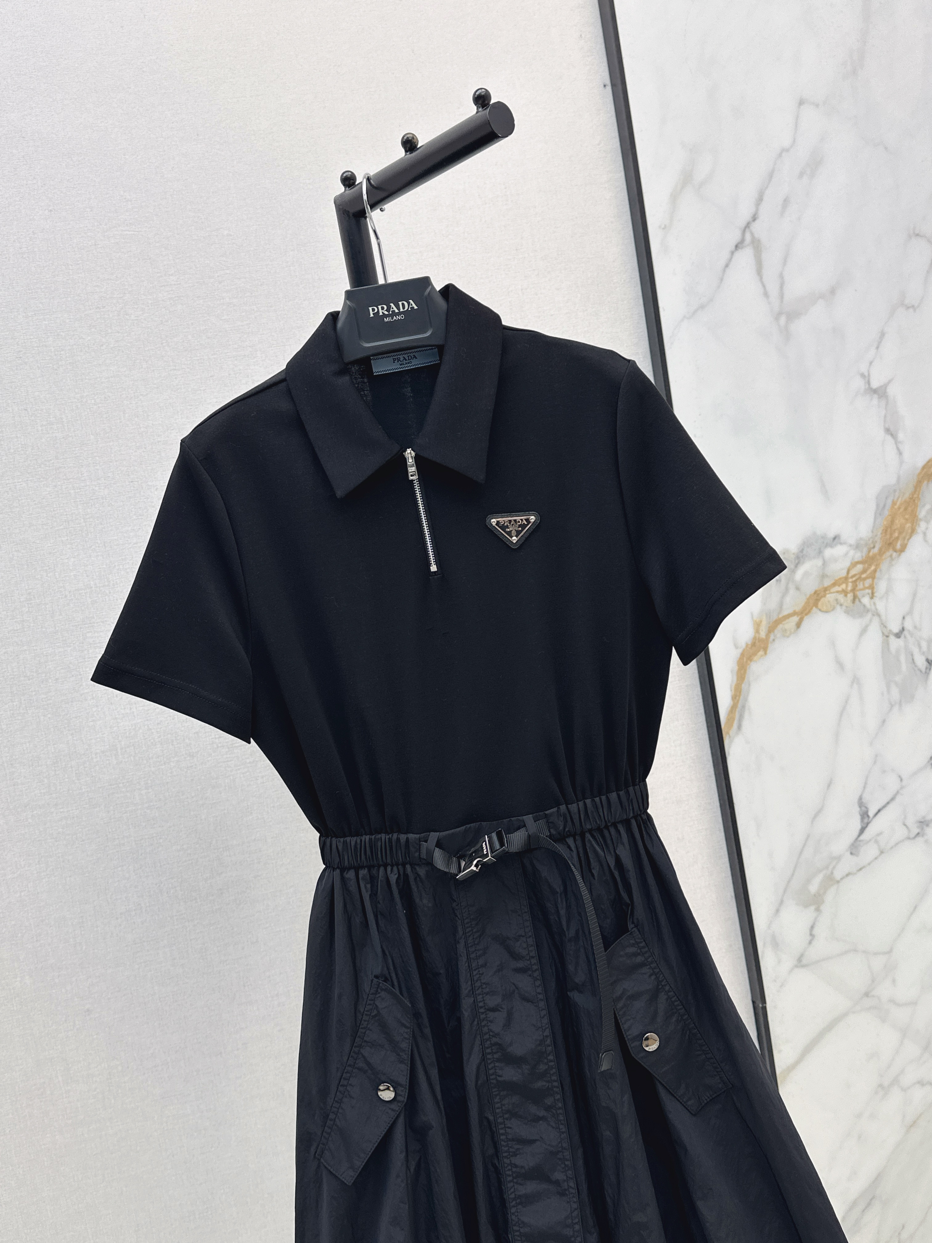 Pra 26ss polo contract dress