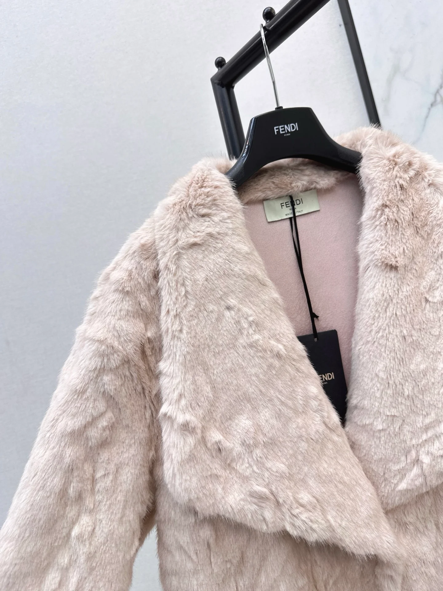 Fend 25fw fur fleece jacket