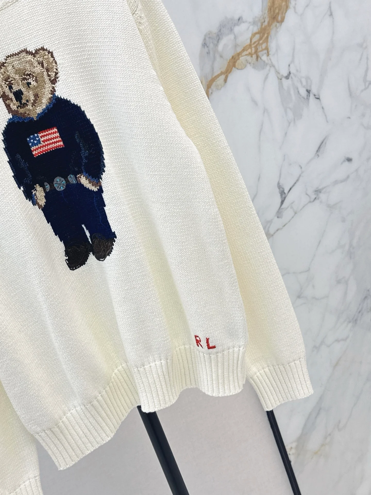 Ralp 26ss embroidery sweater