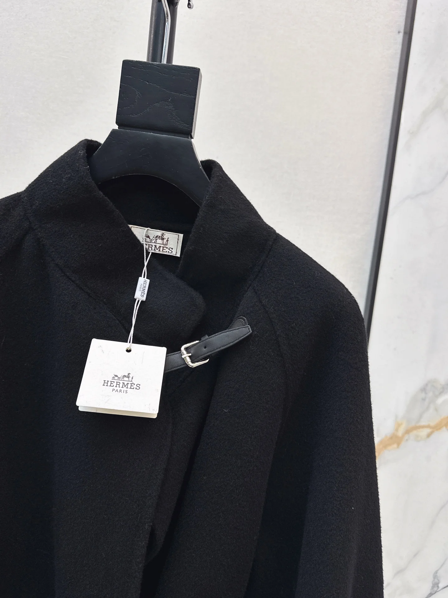 Her 25fw woolen belted overcoats