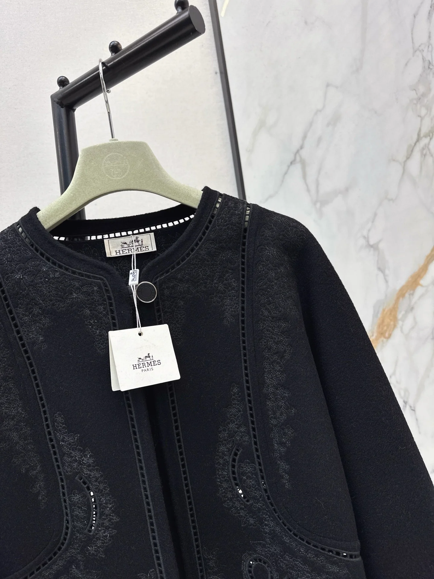 Herm 25fw embroidery jacket