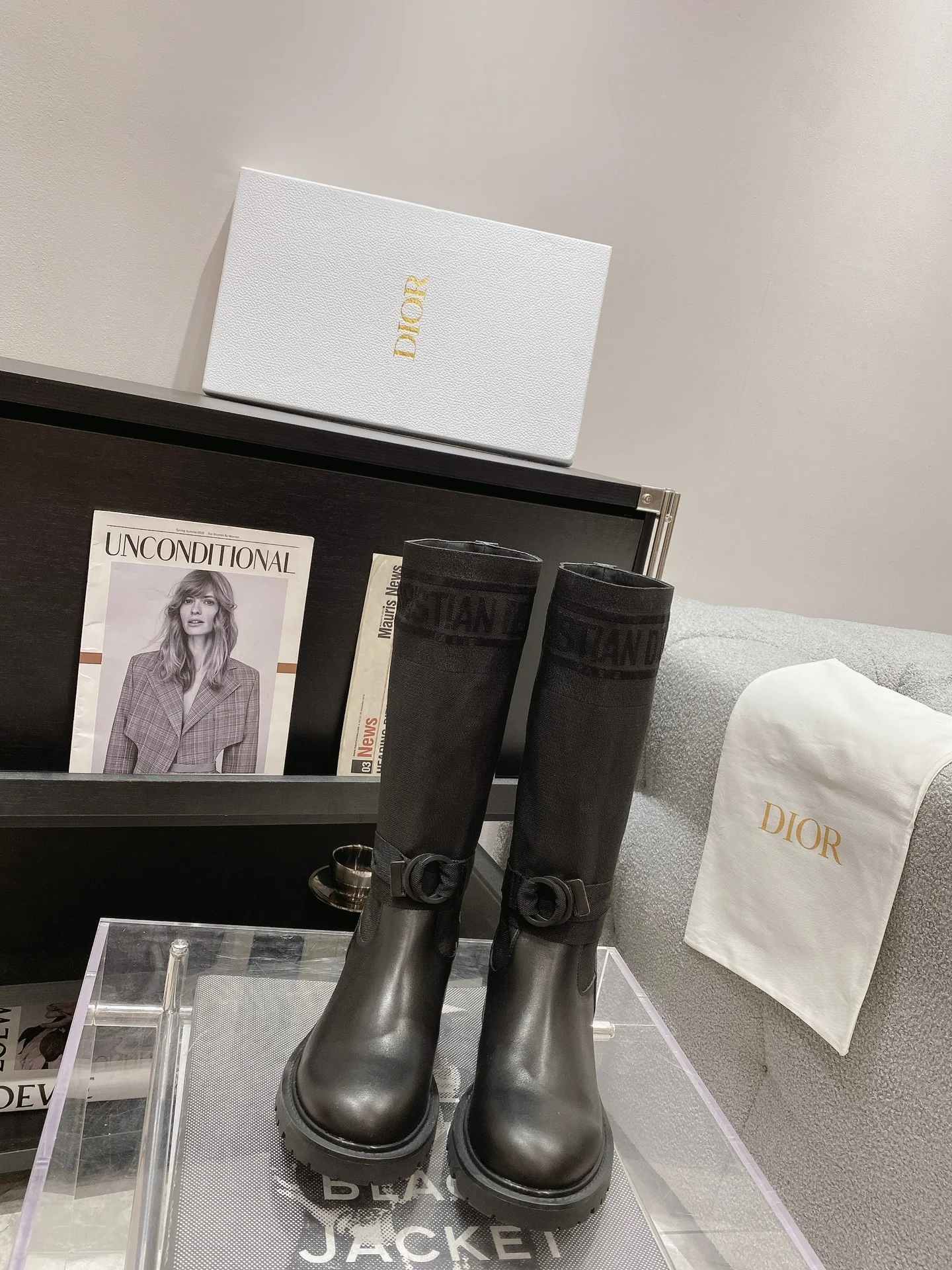 CD 25fw half boots