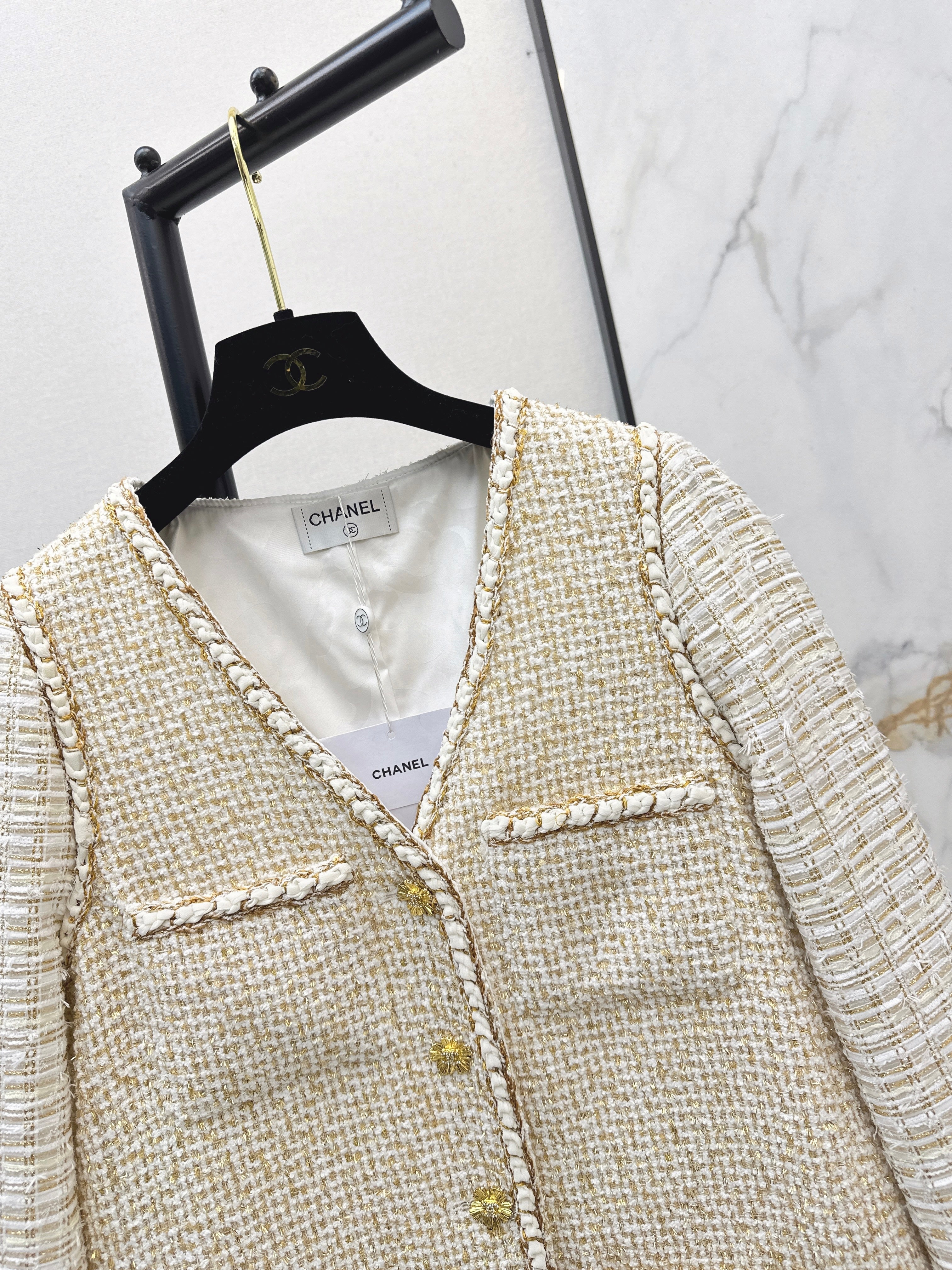 Chan 26ss tweed jacket