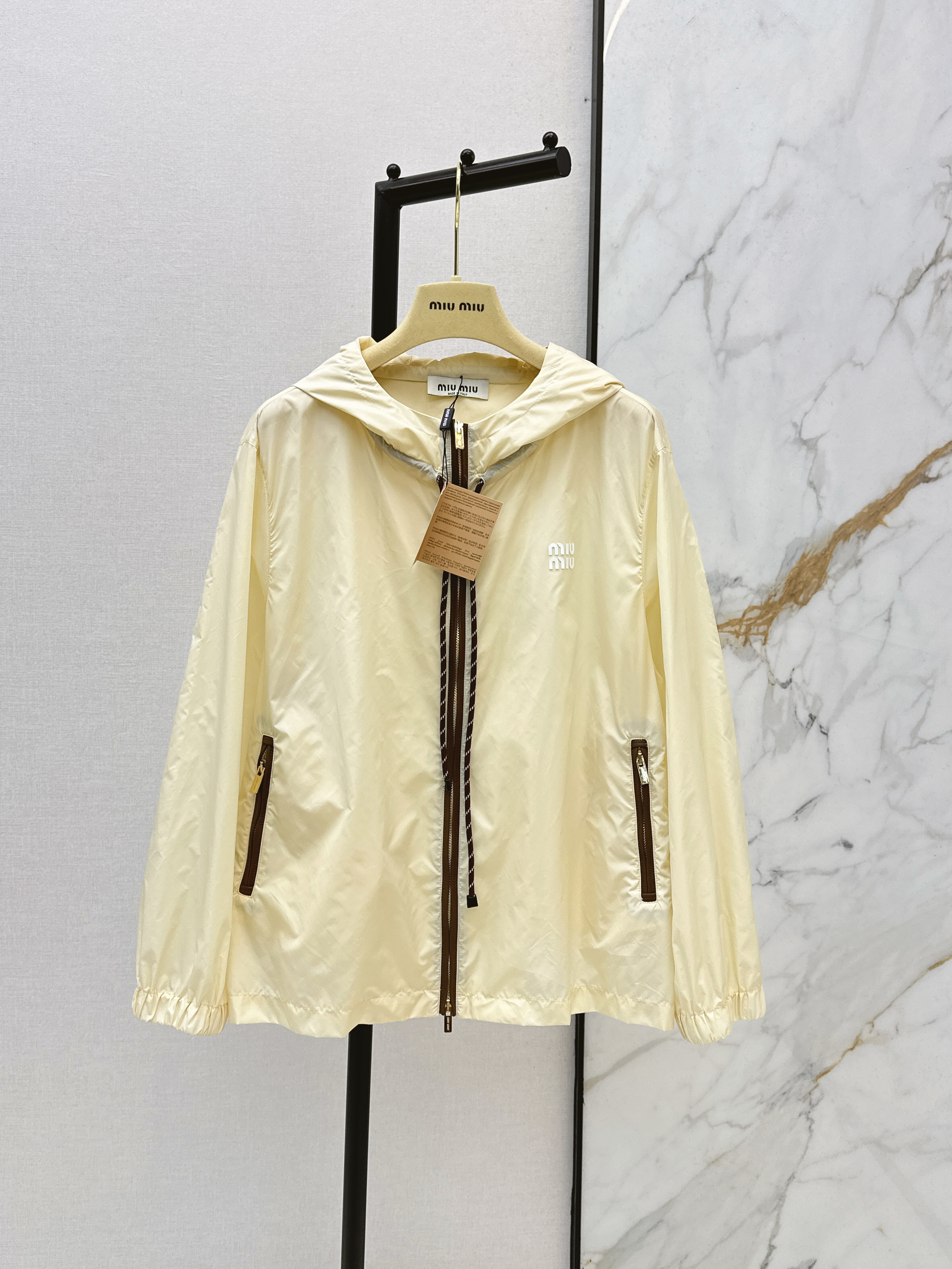 Miu 26ss windbreaker