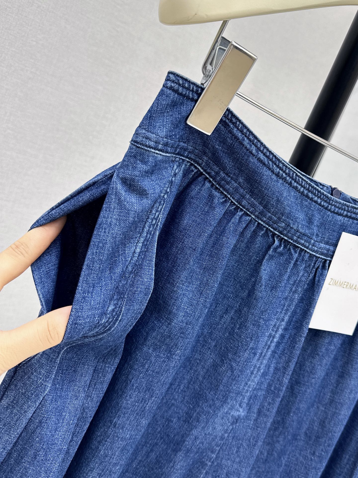 Zimm 26ss denim lantern pants