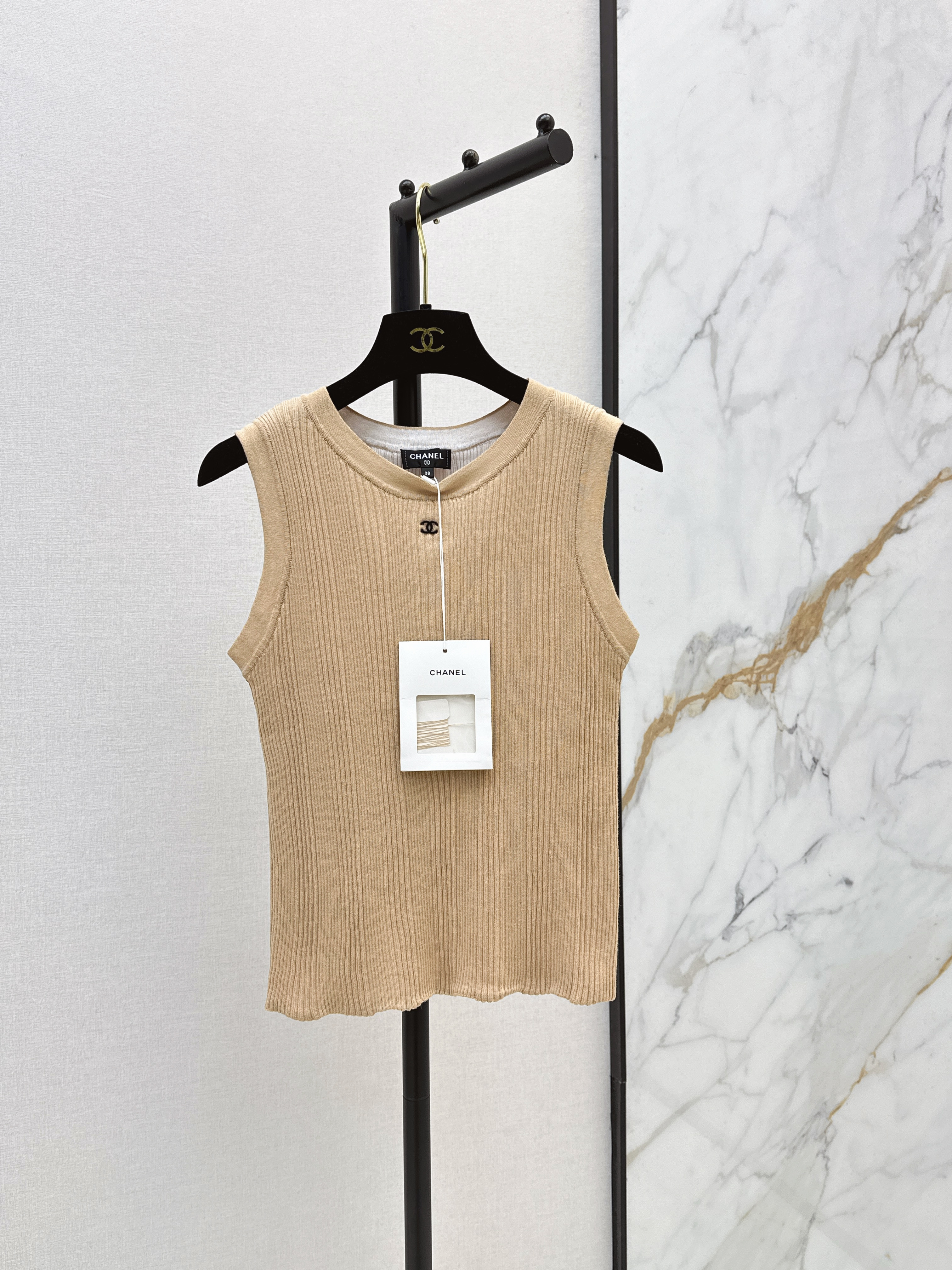 Chan 26SS Knit Tank Top