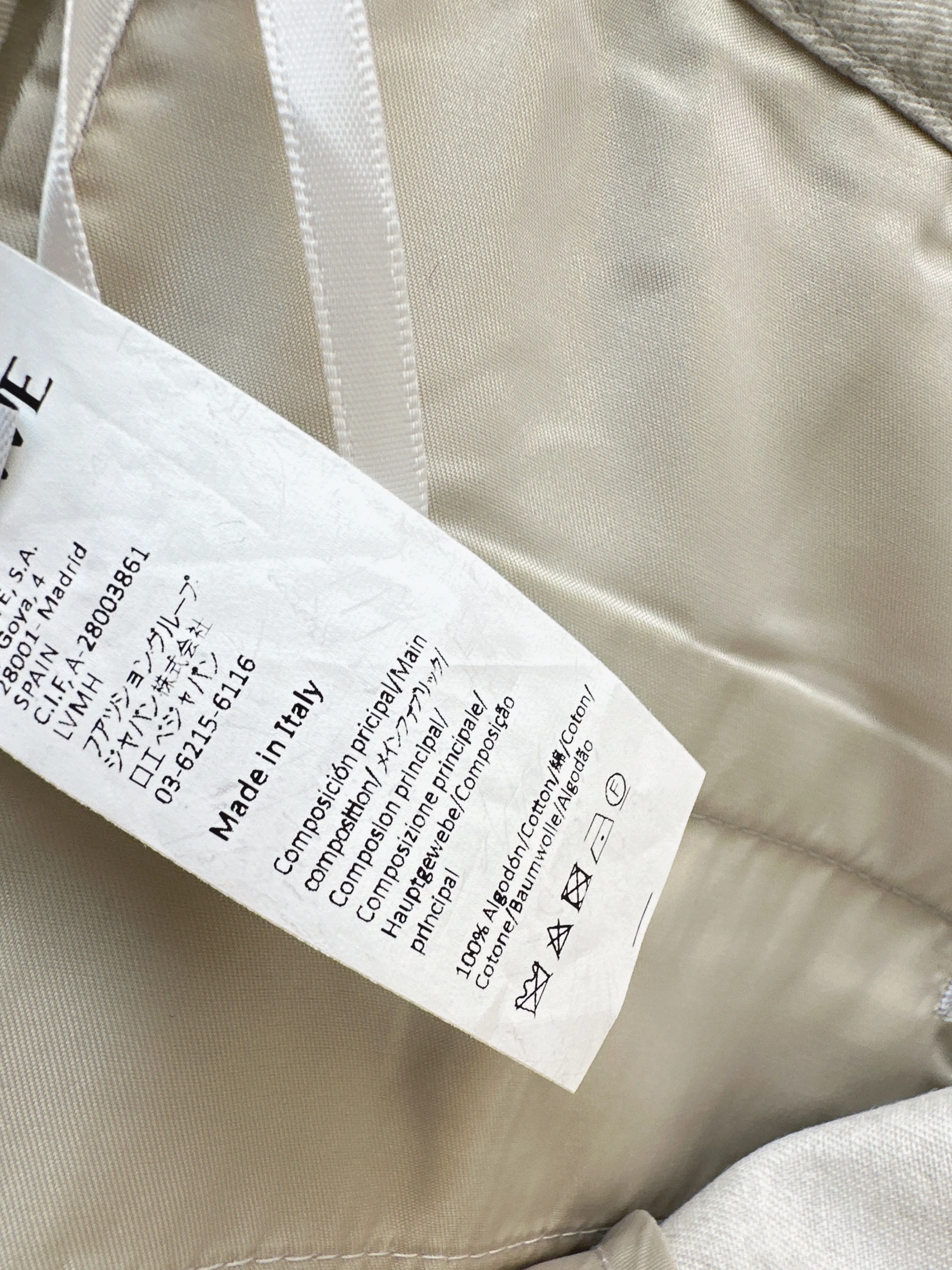 Loe 26ss crinkled pants