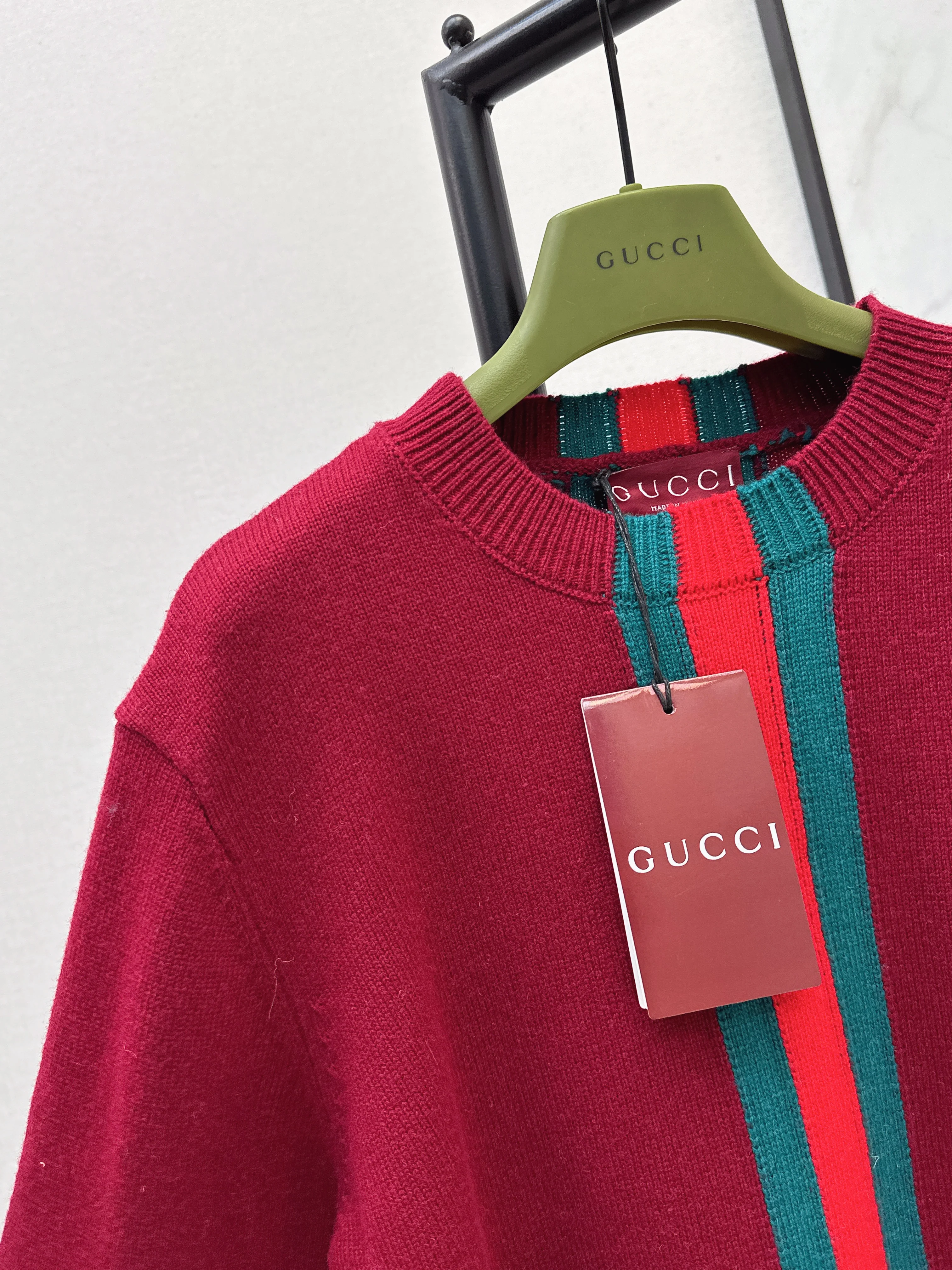 Gucc 26ss cashmere pullover sweater