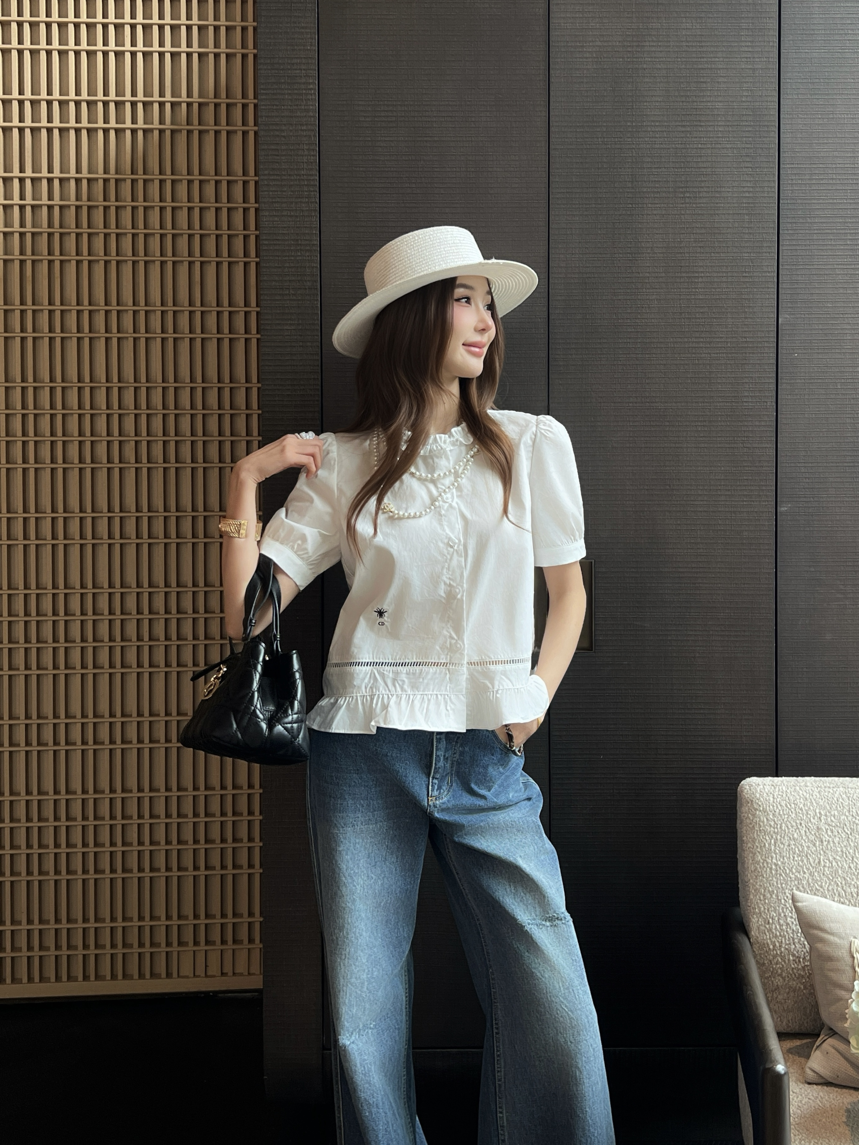 CD 26ss embroidery shirt