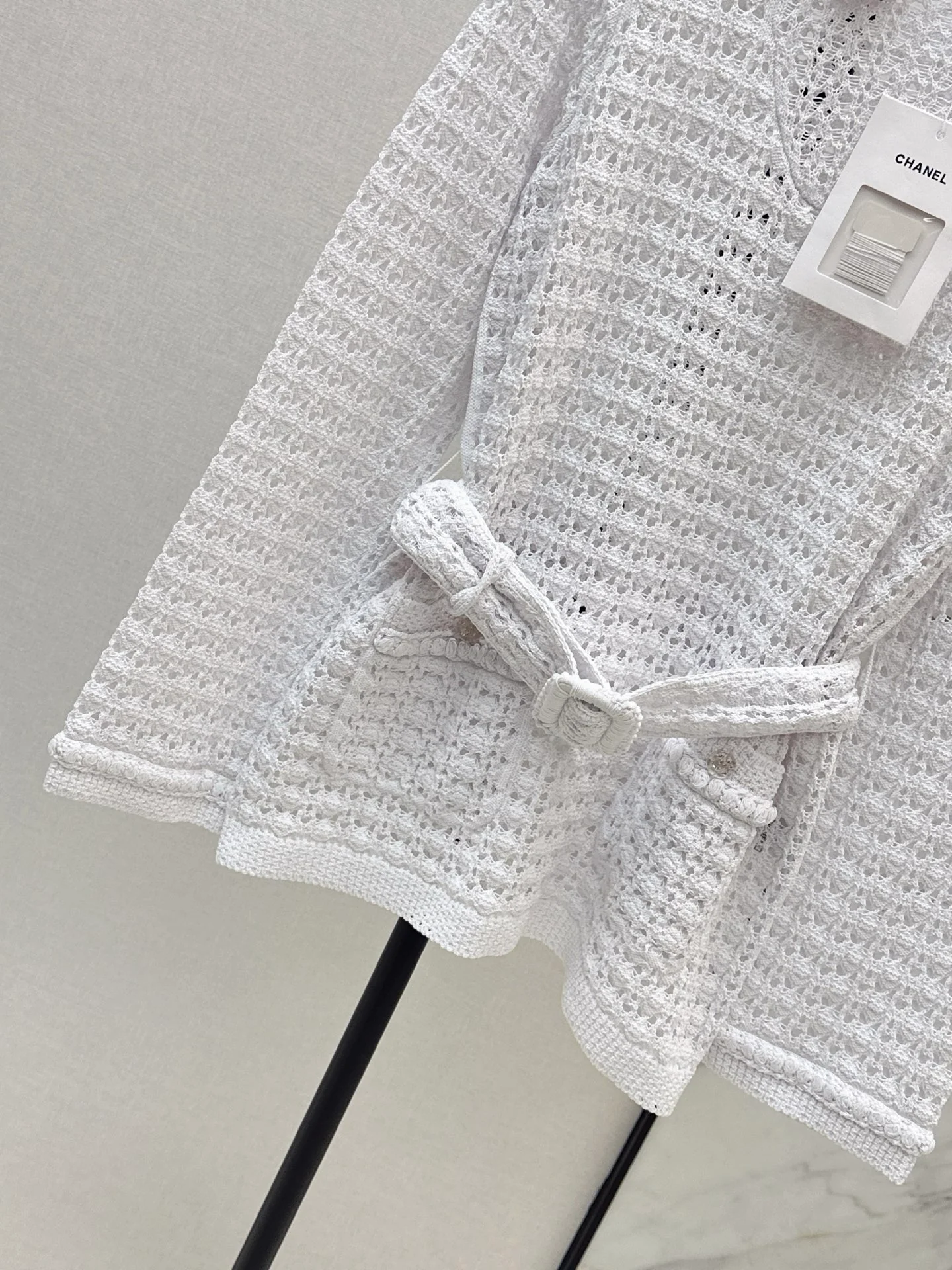 Chan 26ss hollow out knitwear