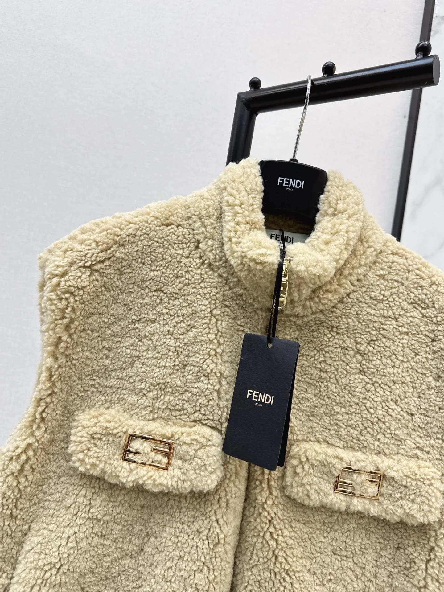 Fend 25fw fleece vest jacket