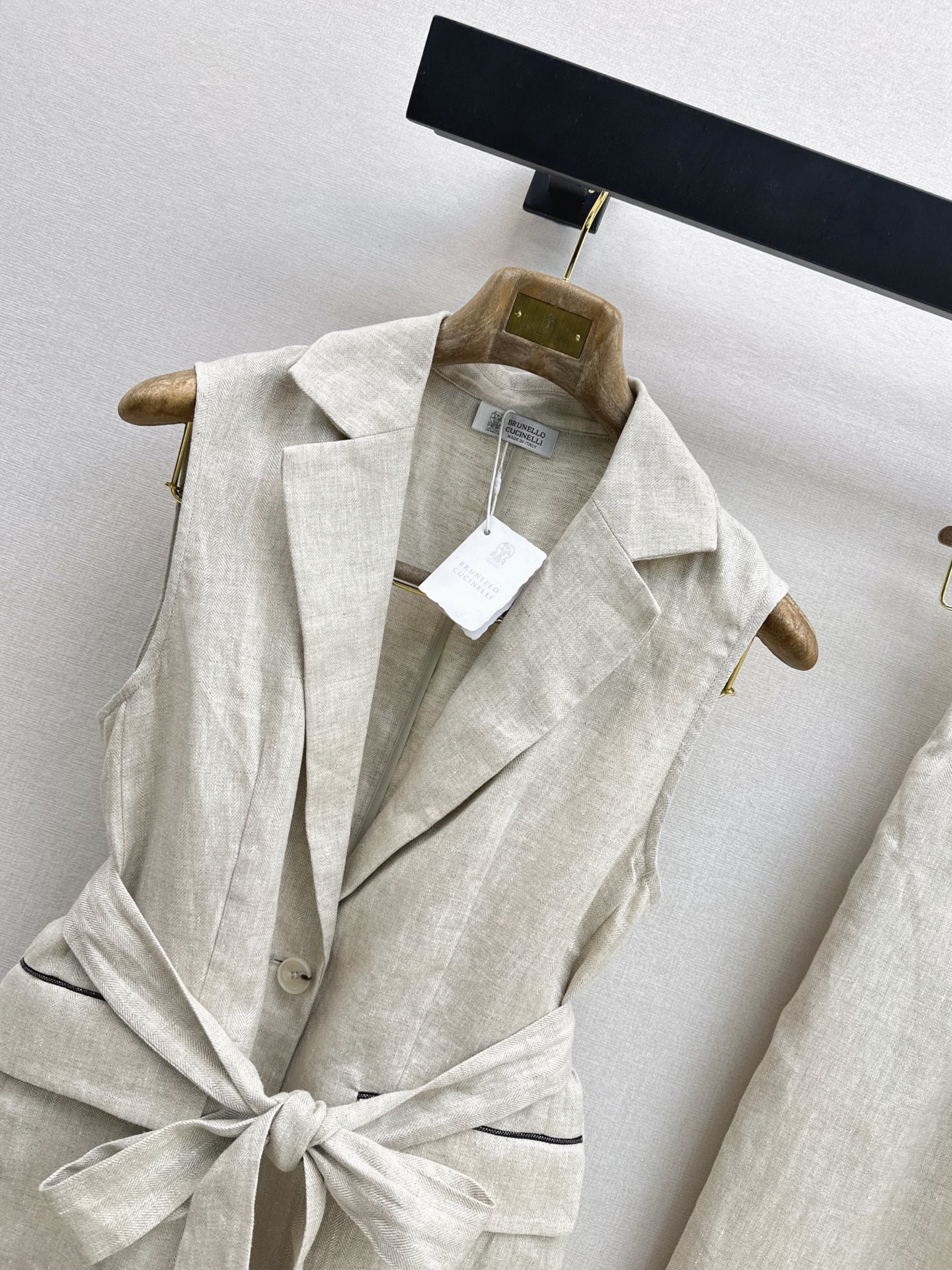 Brun 26ss bleted waistcoats