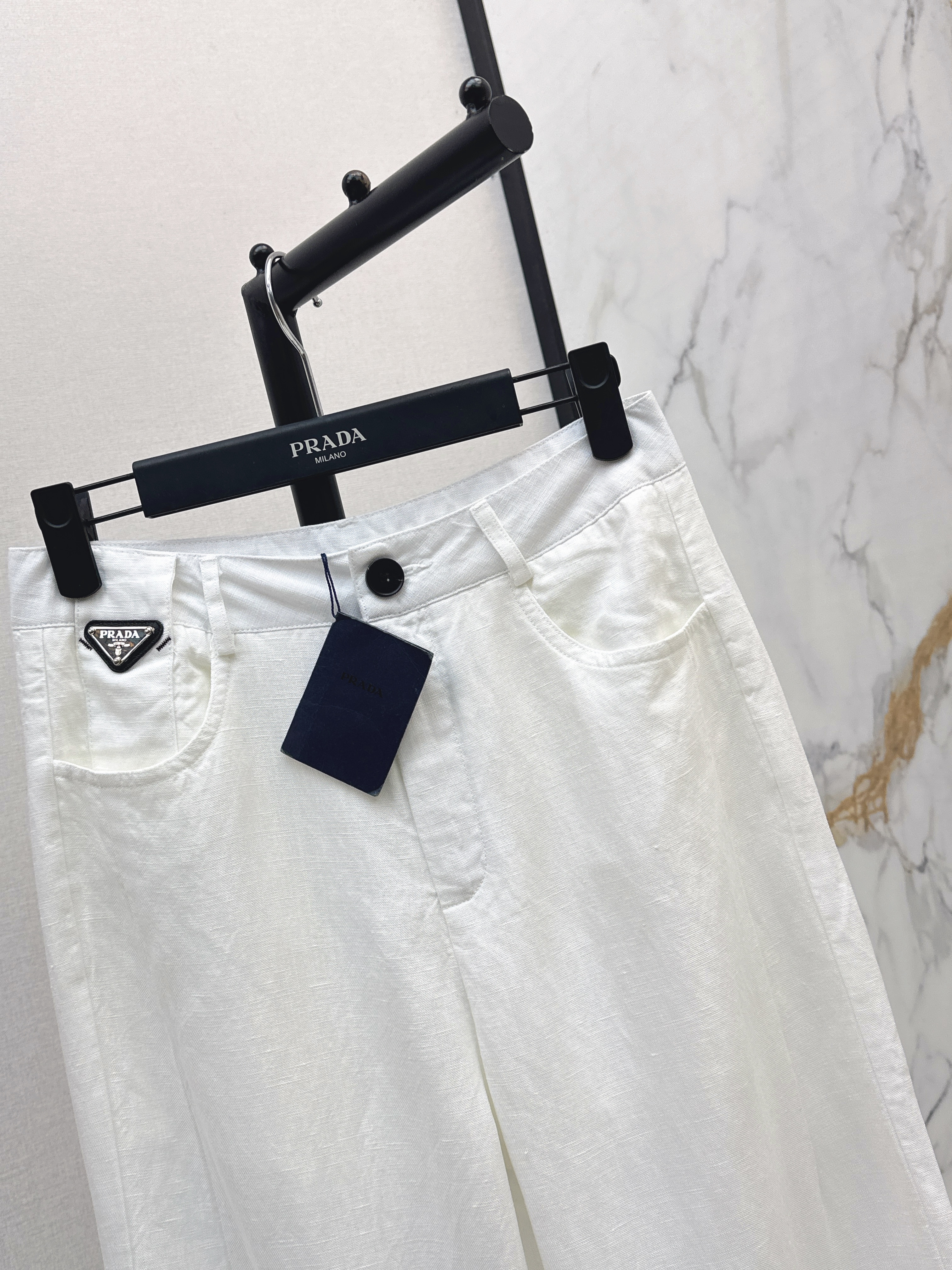 Pra 26SS High-Waisted Wide-Leg Pants