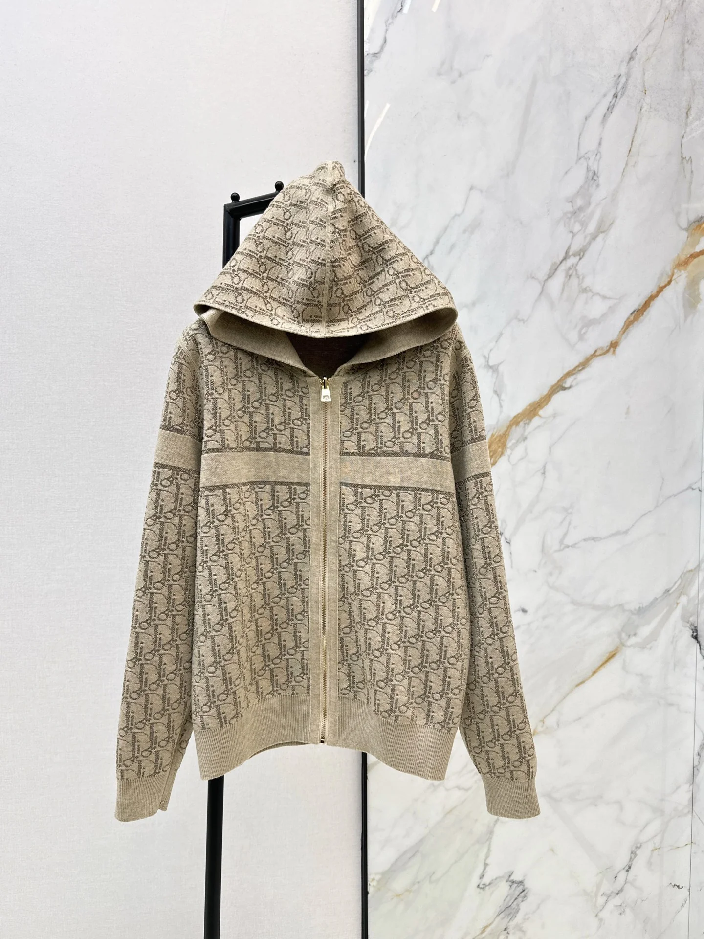 CD 25fw reversible hooded jacket