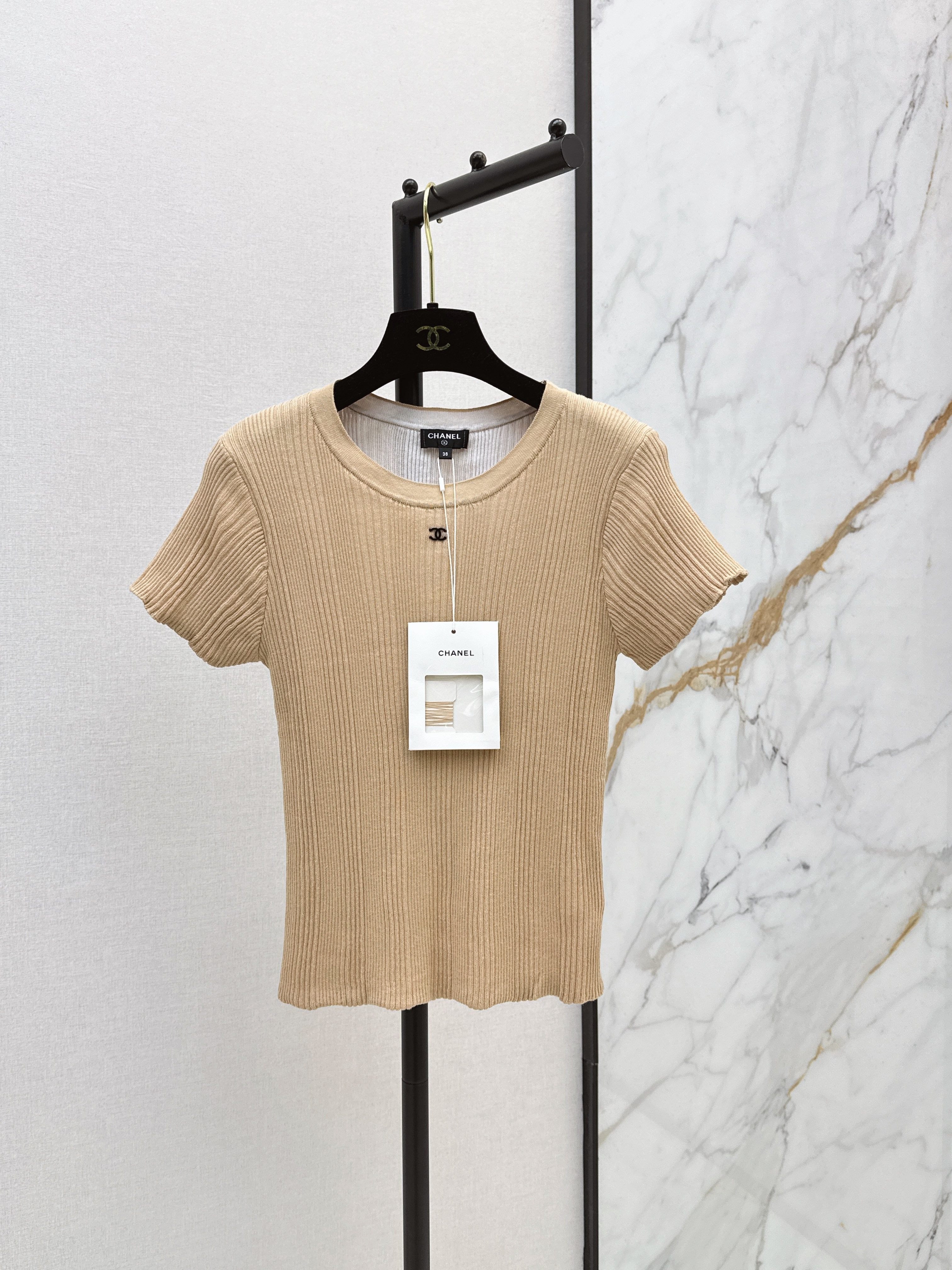 Chan 26ss knit T-shirt