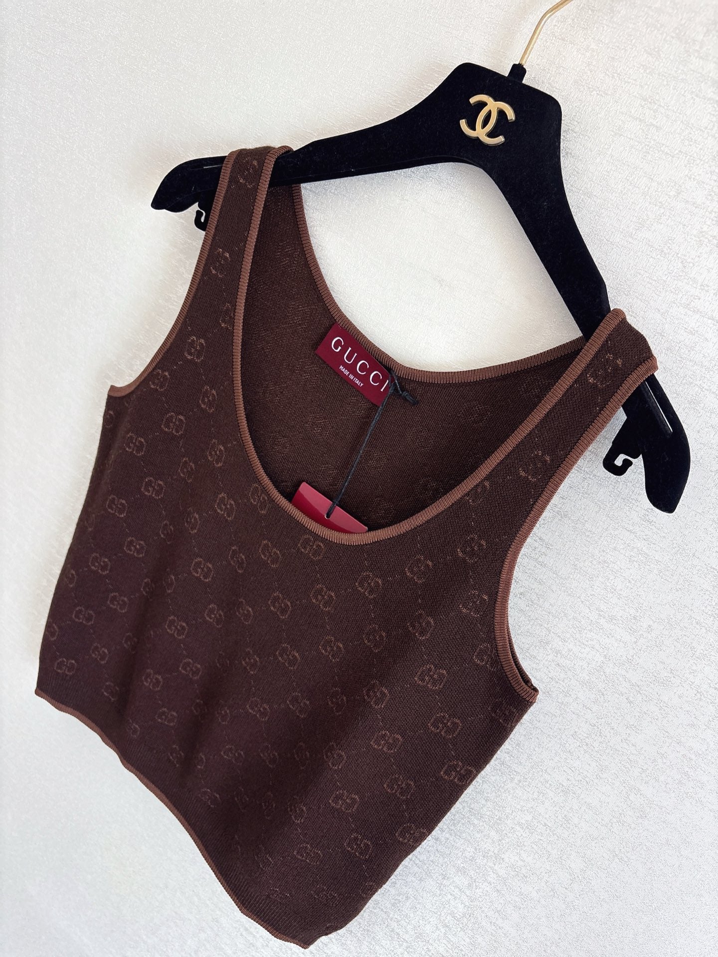 Guc 25fw jacquard vest