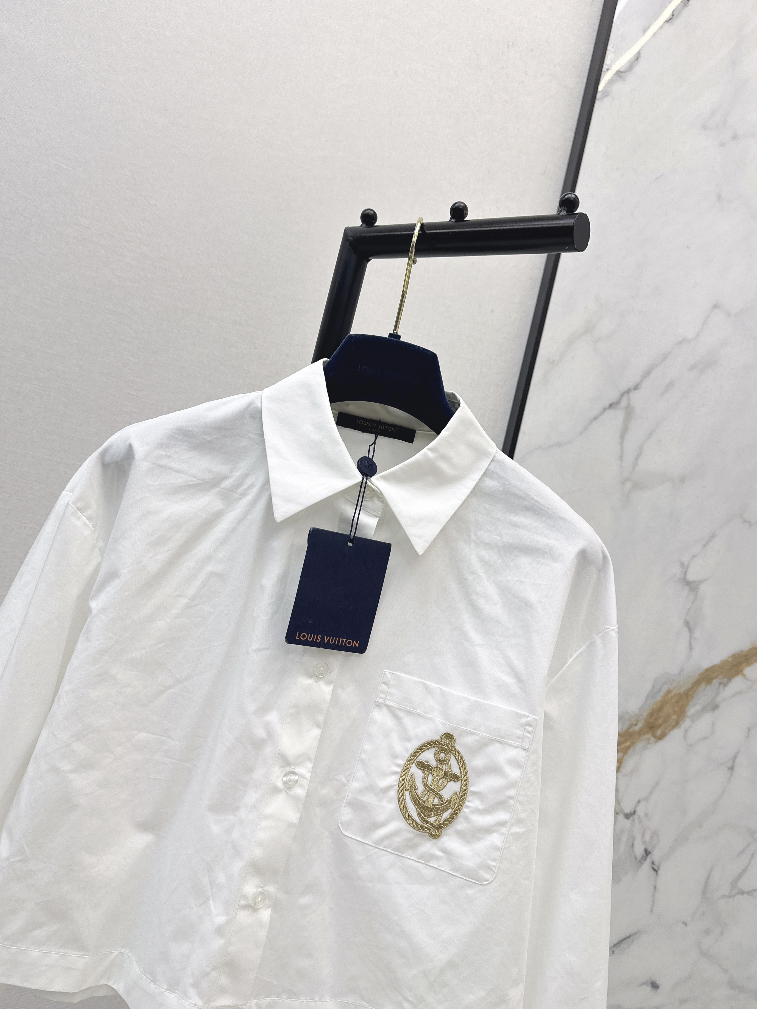 Loui 26ss embroidery shirt