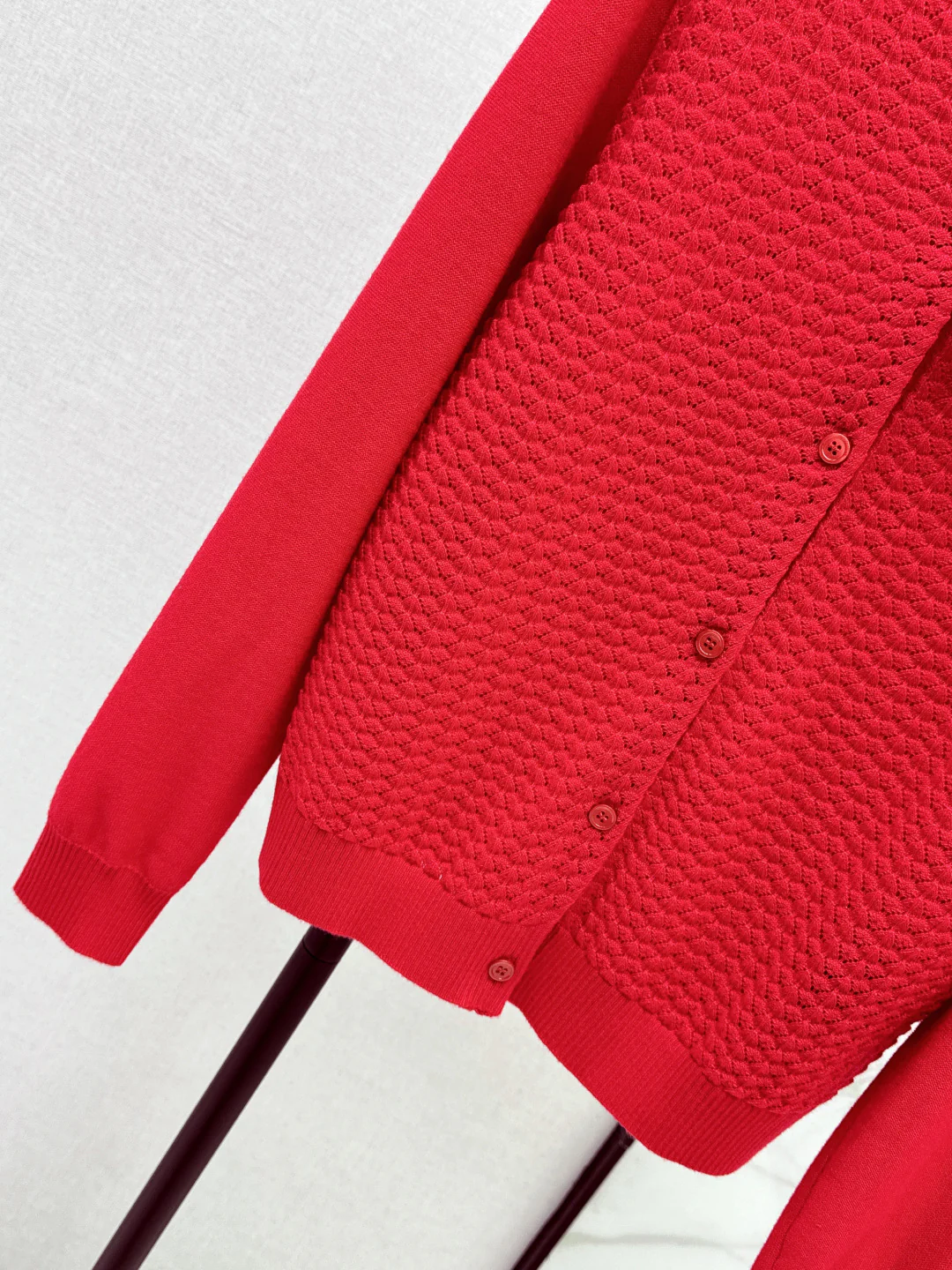 Miu 26ss knitted cardigan