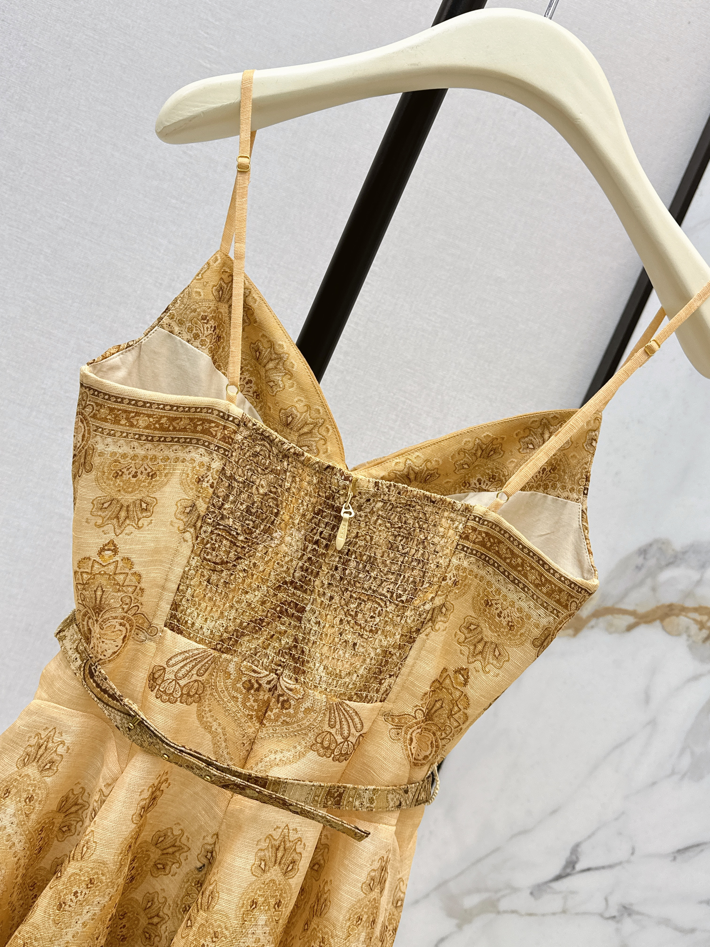 Zimm 26ss print slip dress