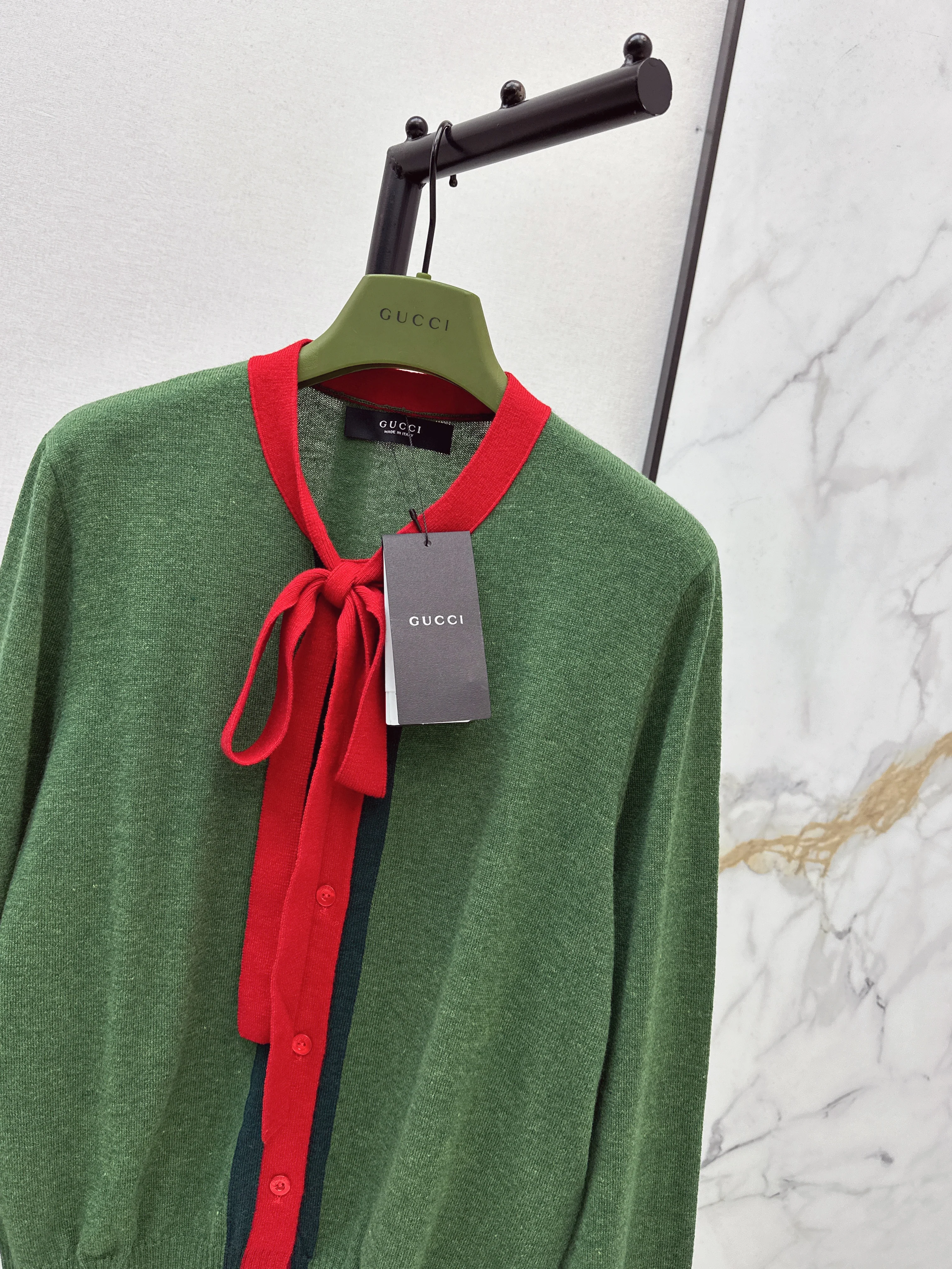 Gucc 26ss knitted cardigan