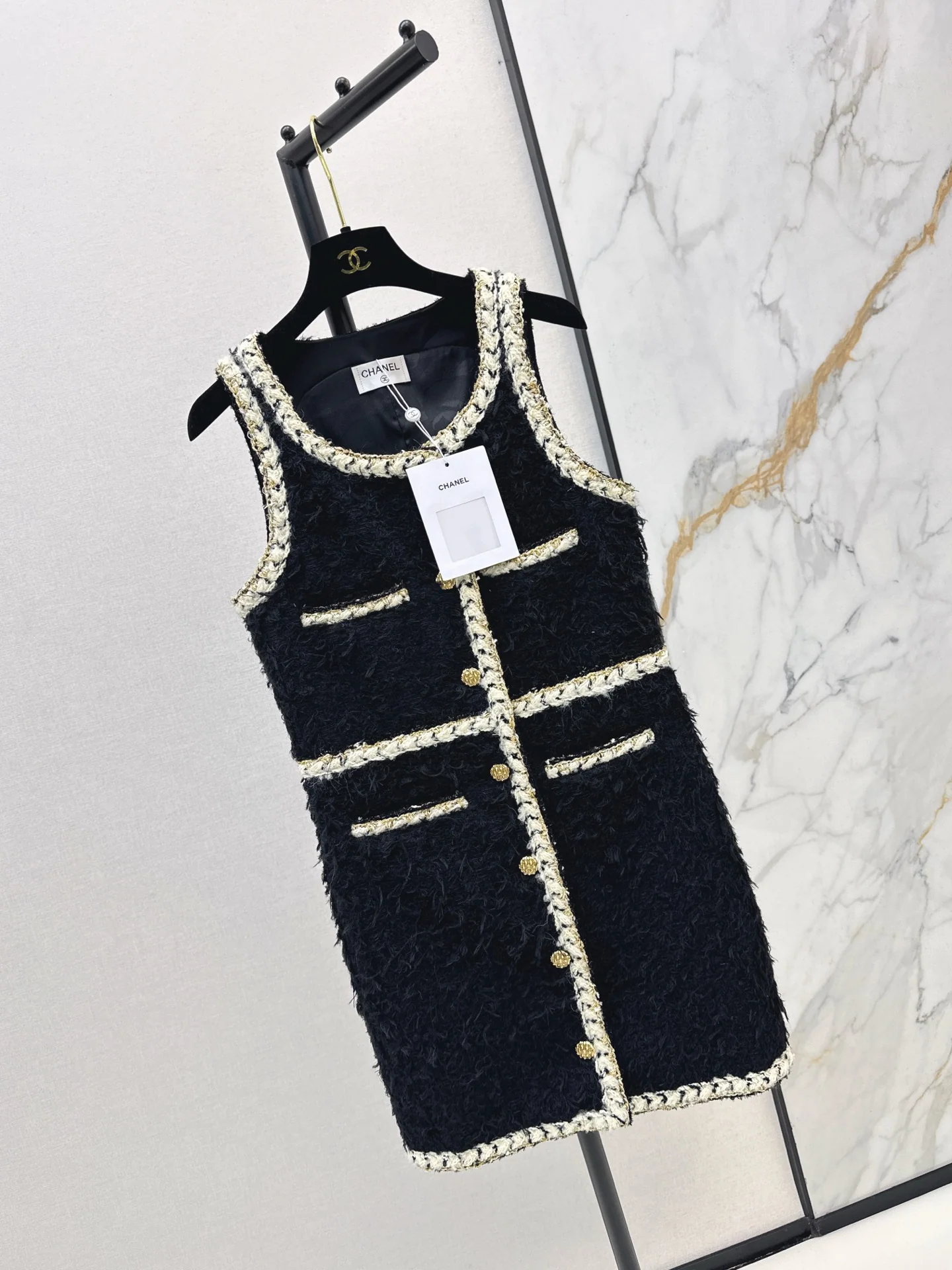 Chan 26ss woven dress