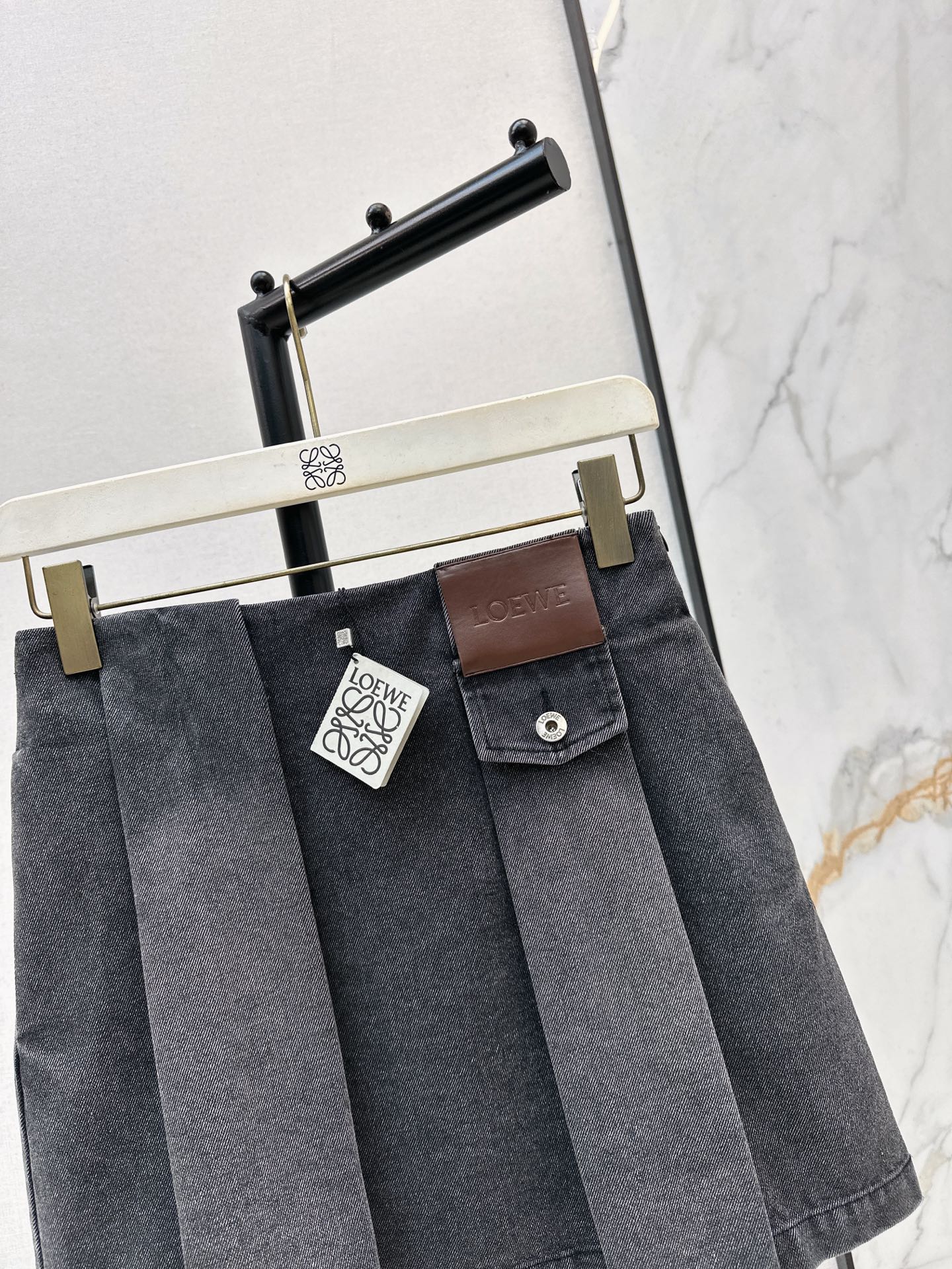 Loe 26ss denim skirts