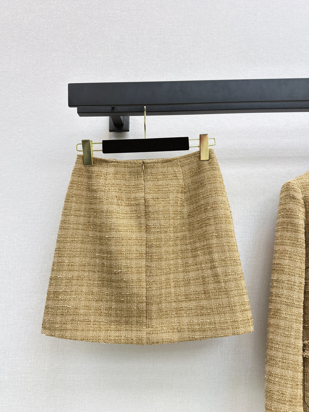 Chan 25fw woven tweed suit