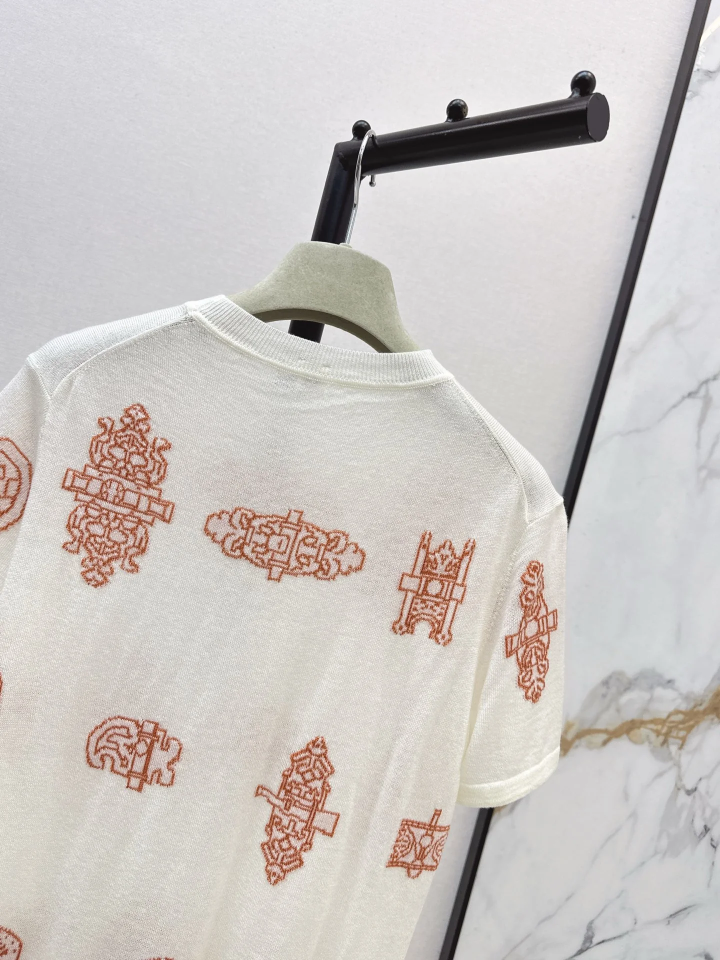 Herm 26ss jacquard  t-shirts