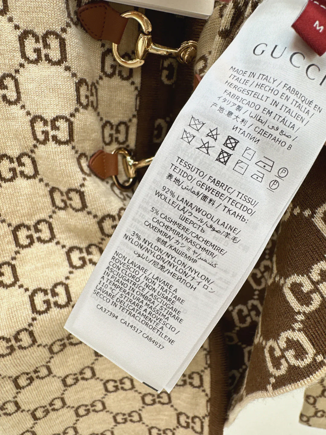 Guc 25fw jacquard jacket