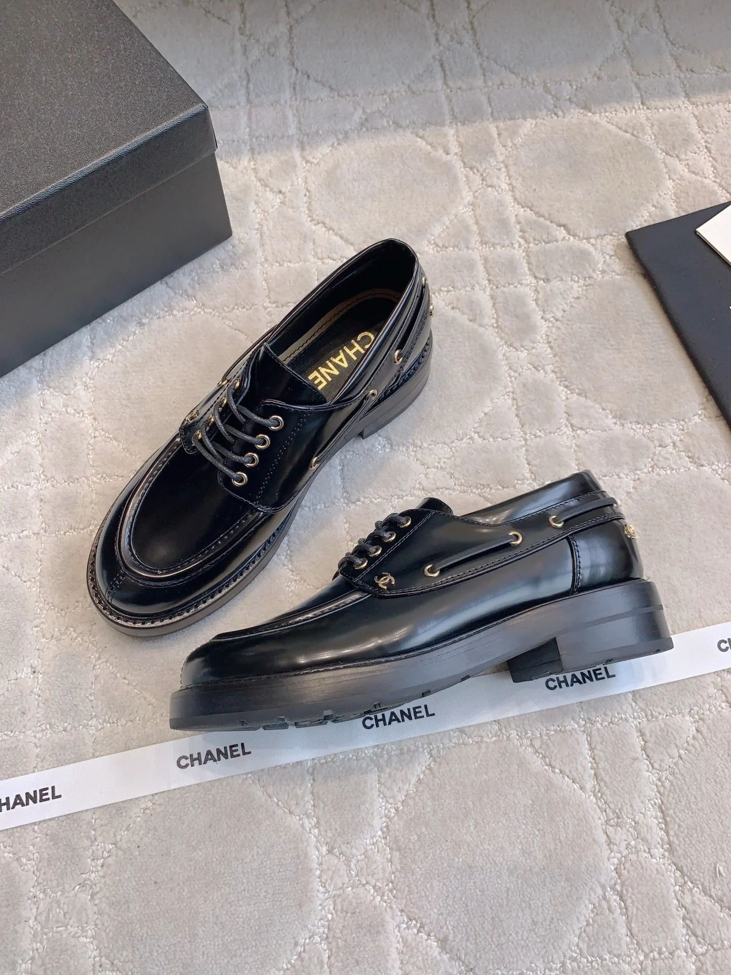 Chan 25fw loafer shoes