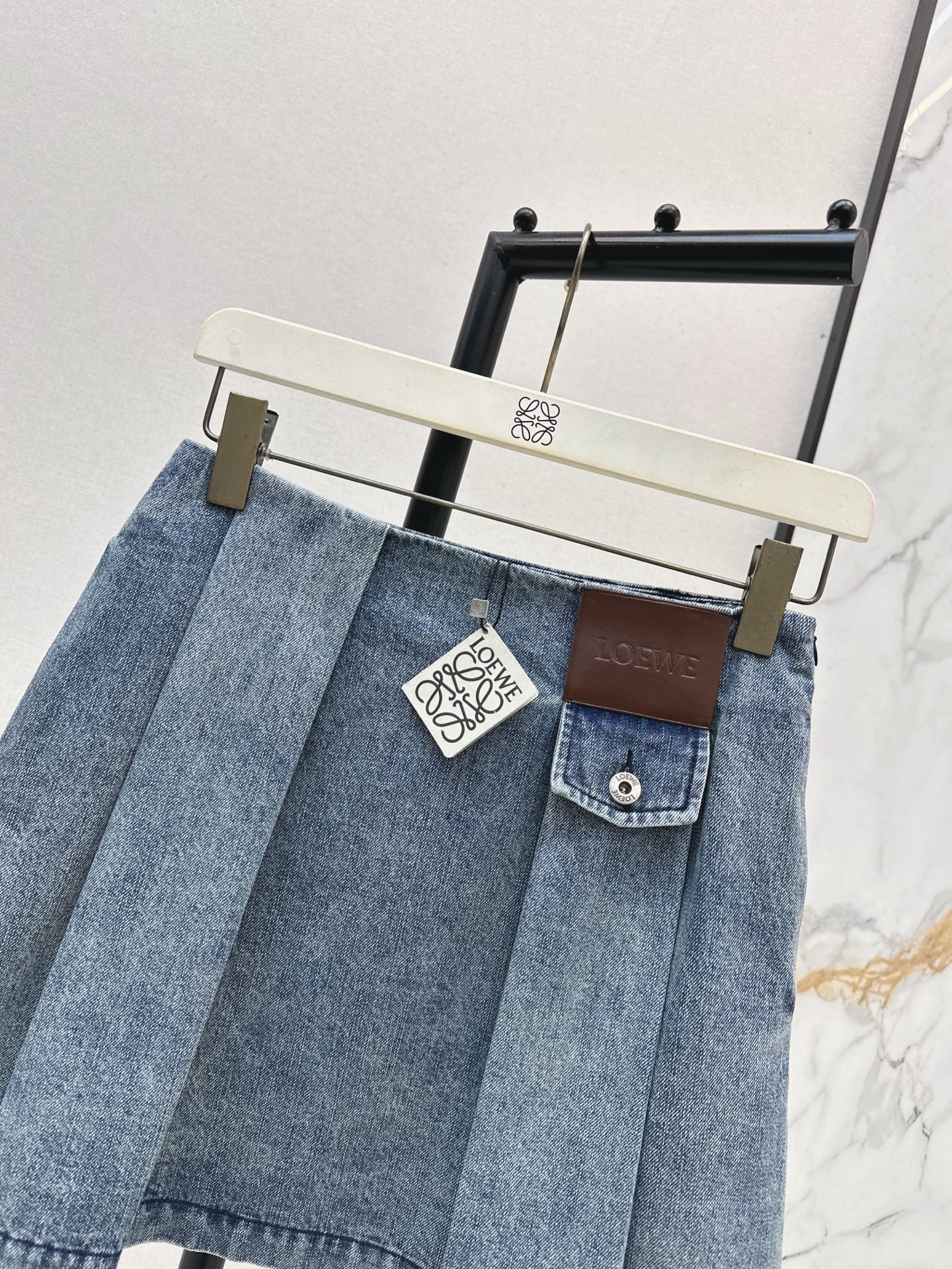 Loe 26ss denim skirts