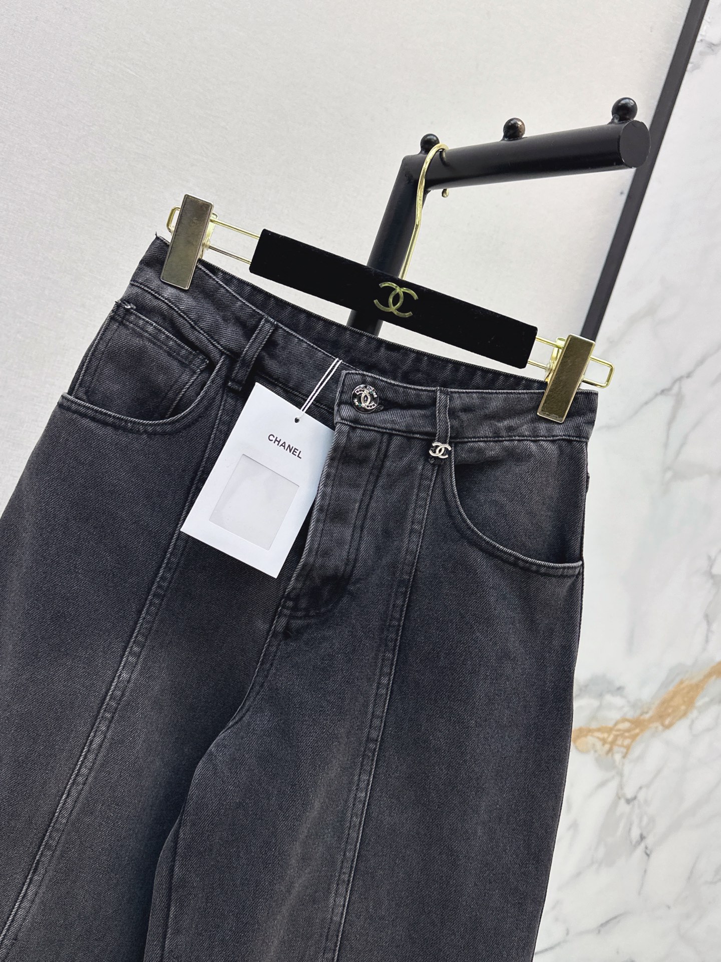 Chan 26ss cropped jeans