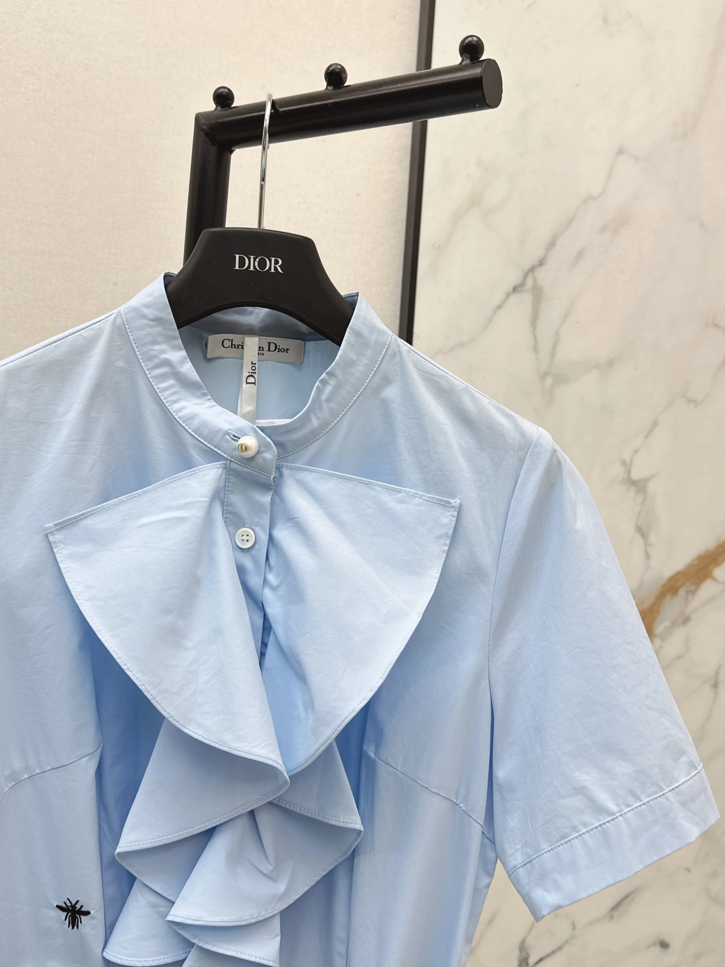 CD 26ss ruffle dress with belted