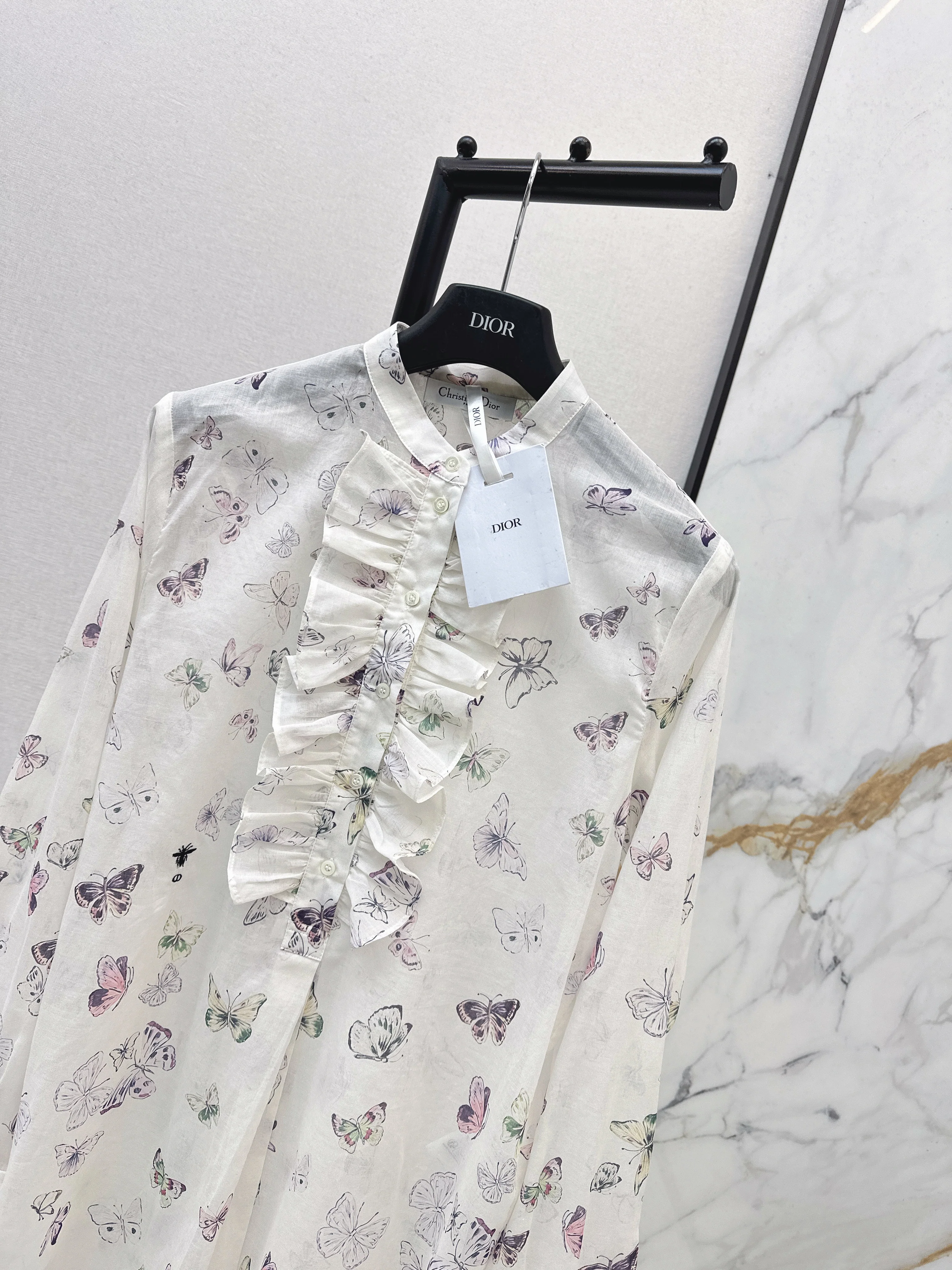CD 26ss bow print shirts