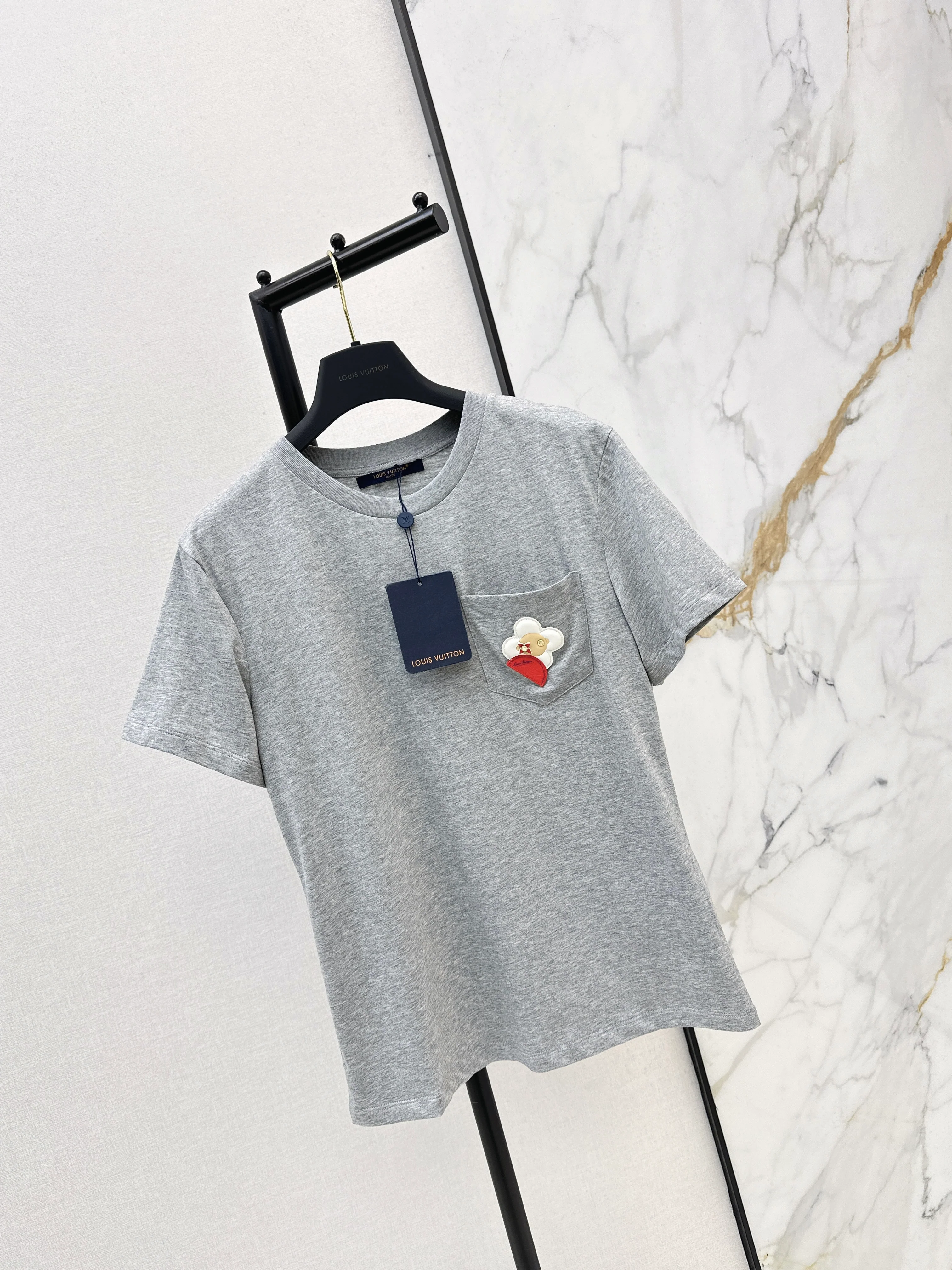 Louis 26ss embroidery t-shirts