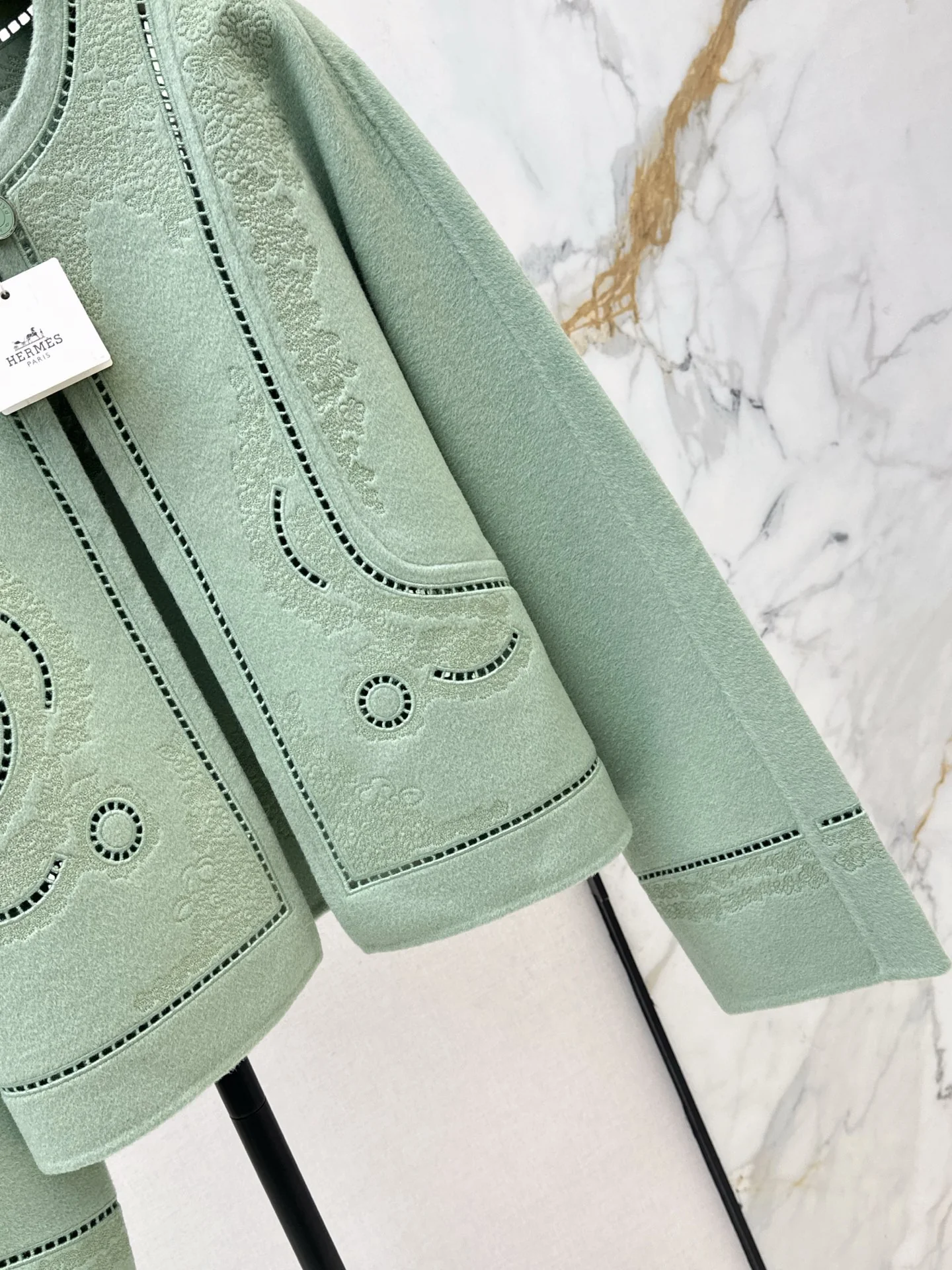 Herm 25fw embroidery jacket