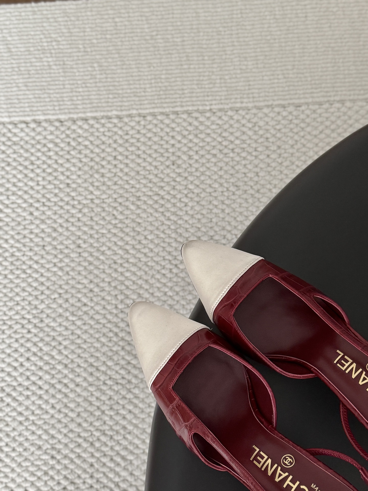 Chan 26A slingback heel
