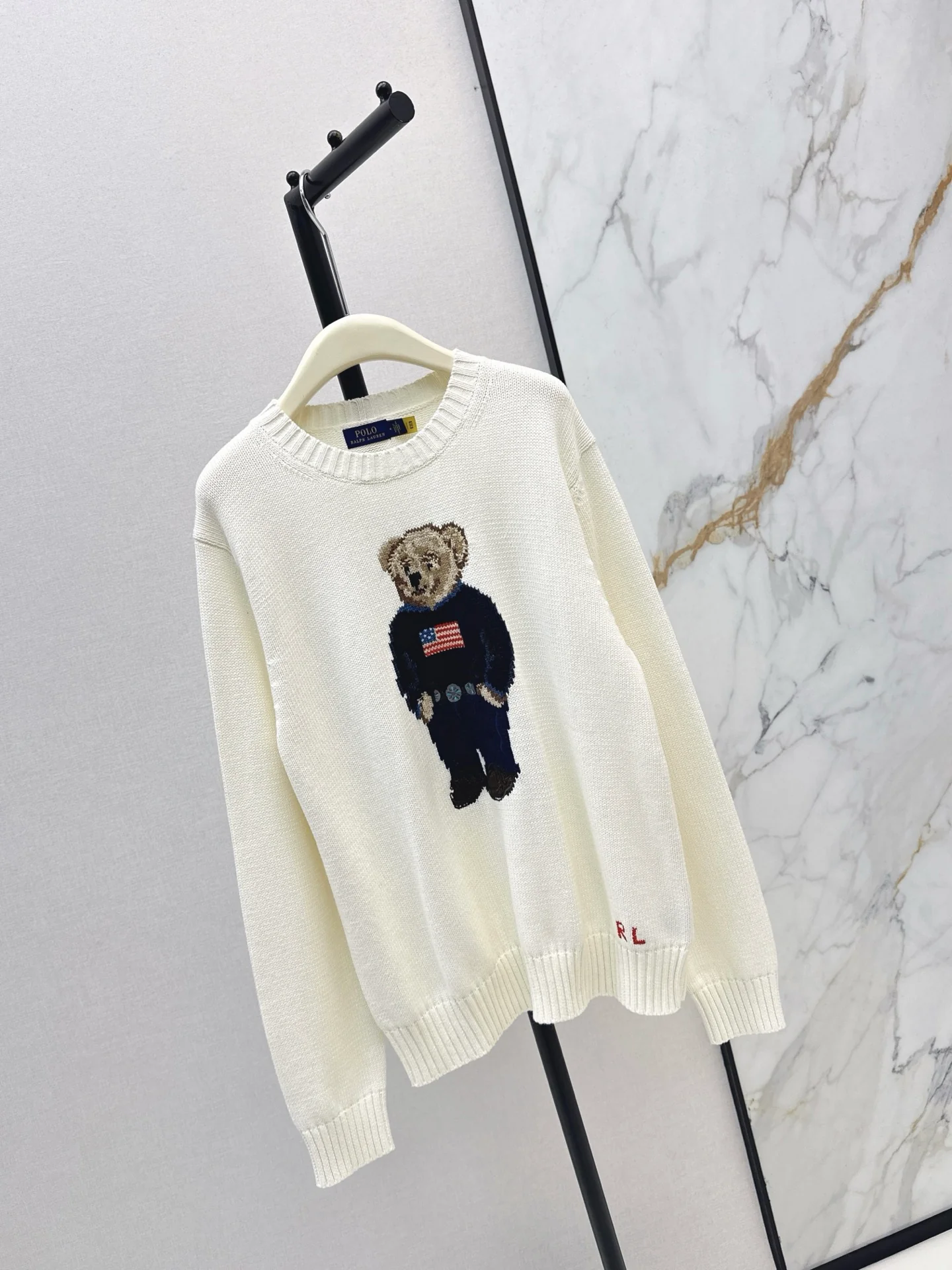 Ralp 26ss embroidery sweater