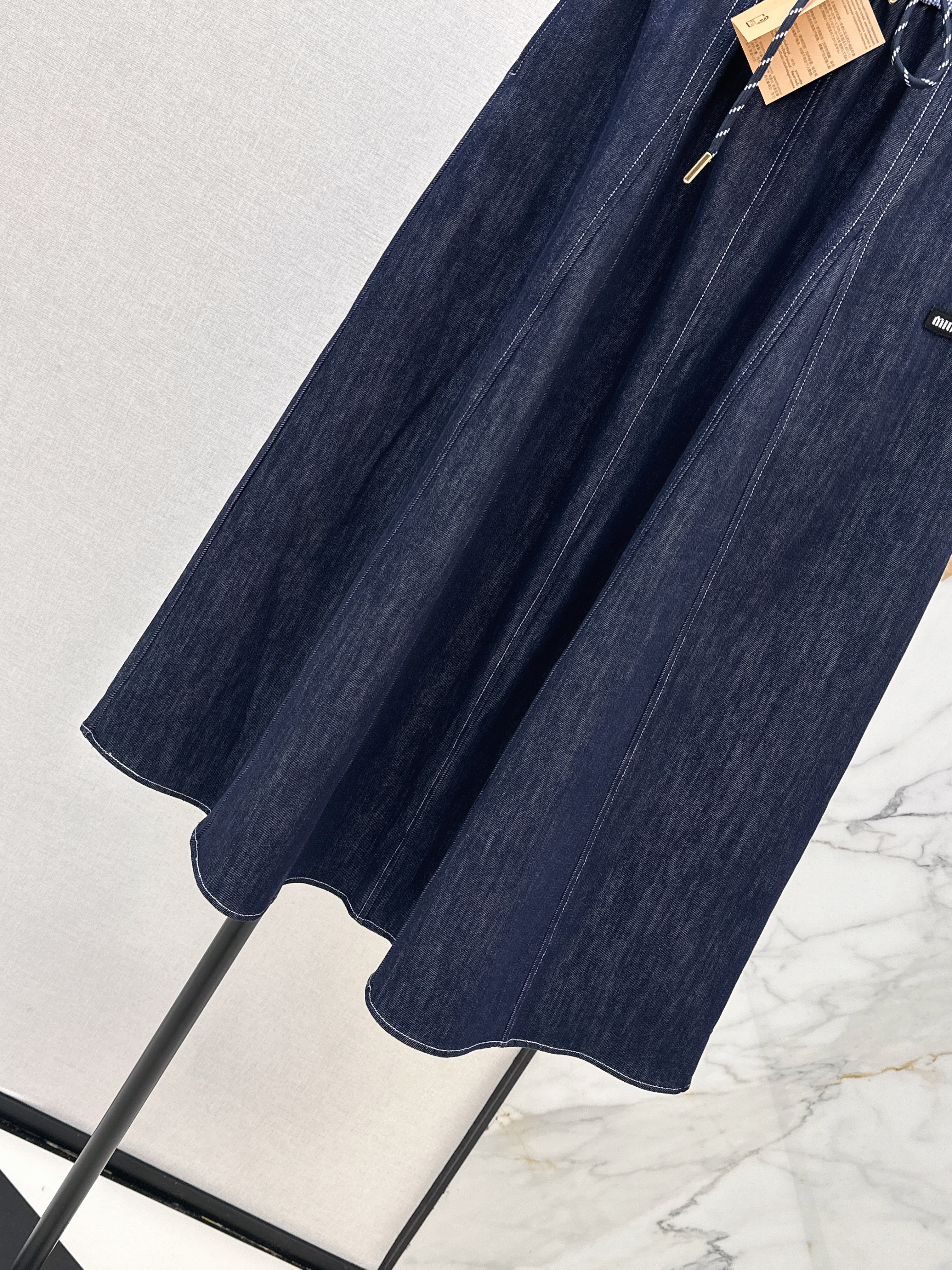 Miu 26ss denim skirt