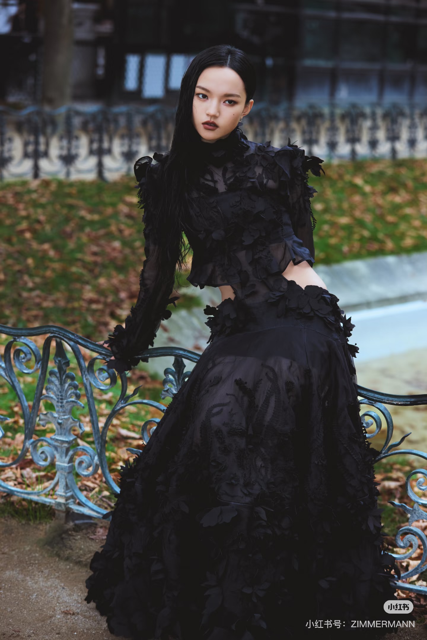 Zimm 26ss 3d floarl skirt